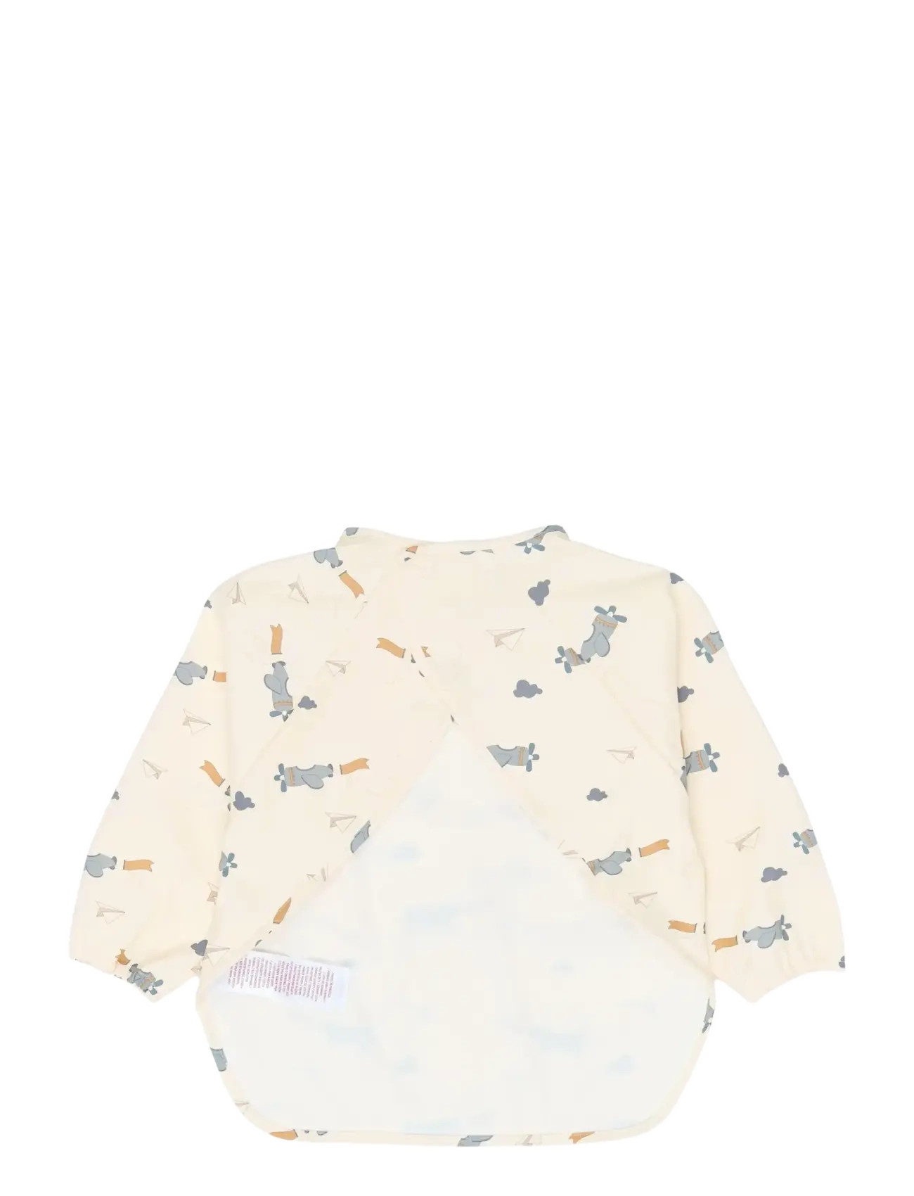 Fabelab - Sleeve Bib 2-pack - Little Flyers A - langarmlätzchen - slate - 3