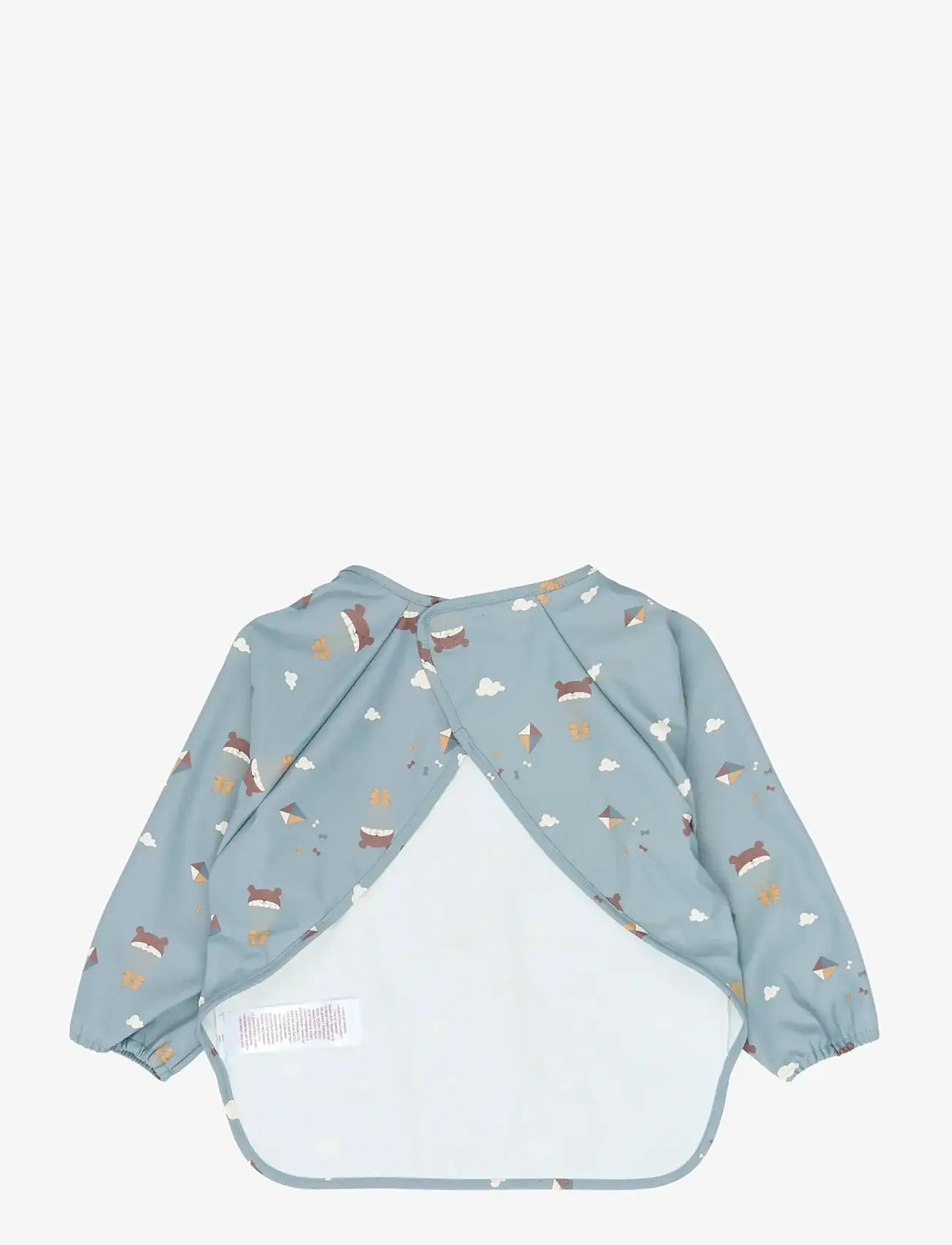 Fabelab - Sleeve Bib 2-pack - Little Flyers A - langarmlätzchen - wood thrush - 4