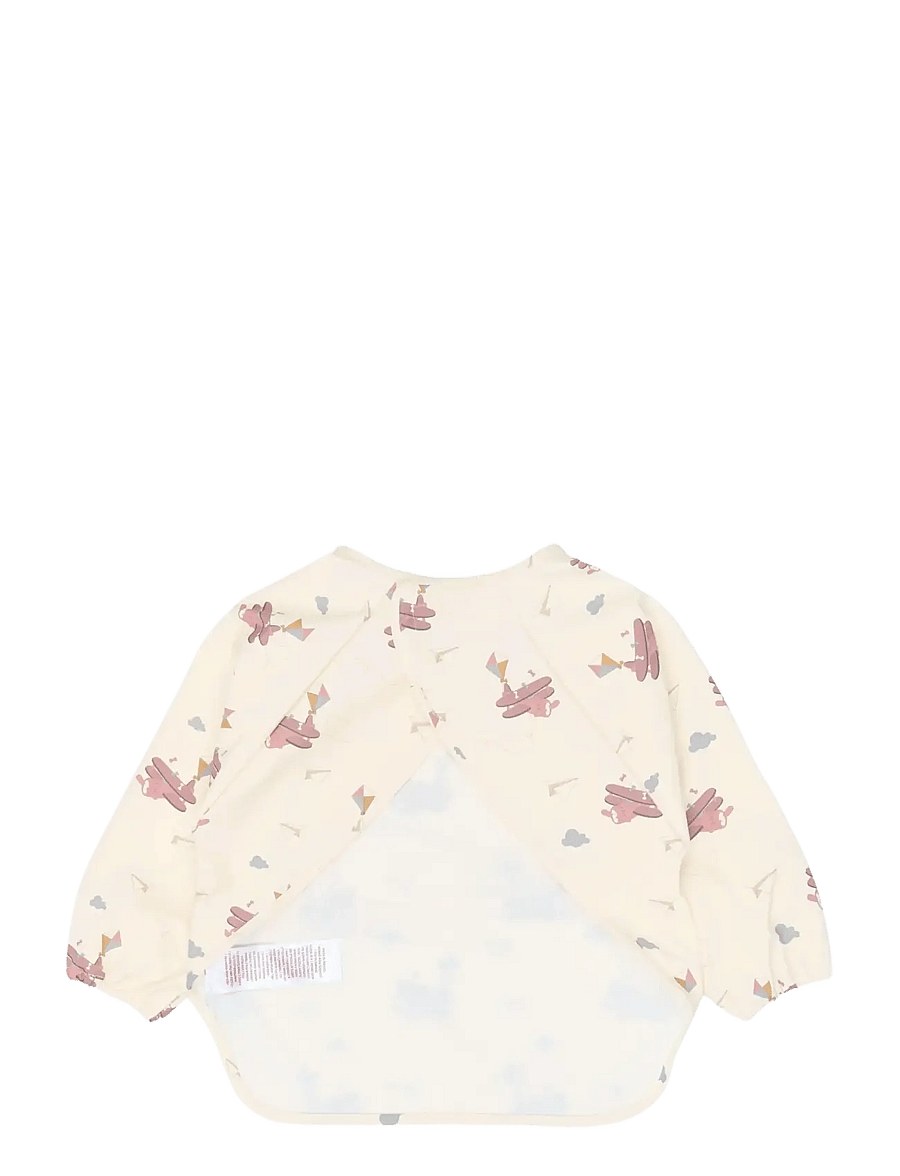 Fabelab - Sleeve Bib 2-pack - Little Flyers A - langarmlätzchen - ash rose - 2