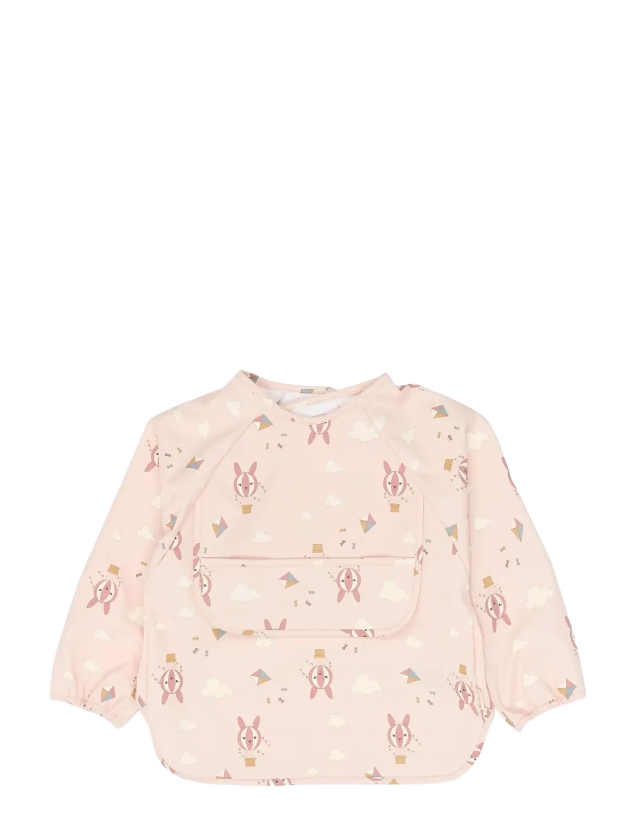 Fabelab - Sleeve Bib 2-pack - Little Flyers A - langarmlätzchen - oxford tan - 2