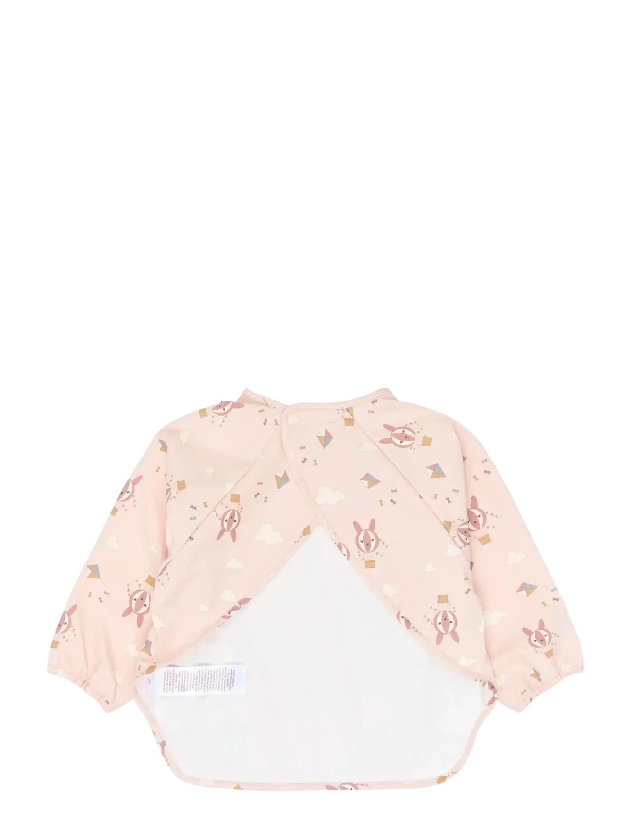 Fabelab - Sleeve Bib 2-pack - Little Flyers A - langarmlätzchen - oxford tan - 3