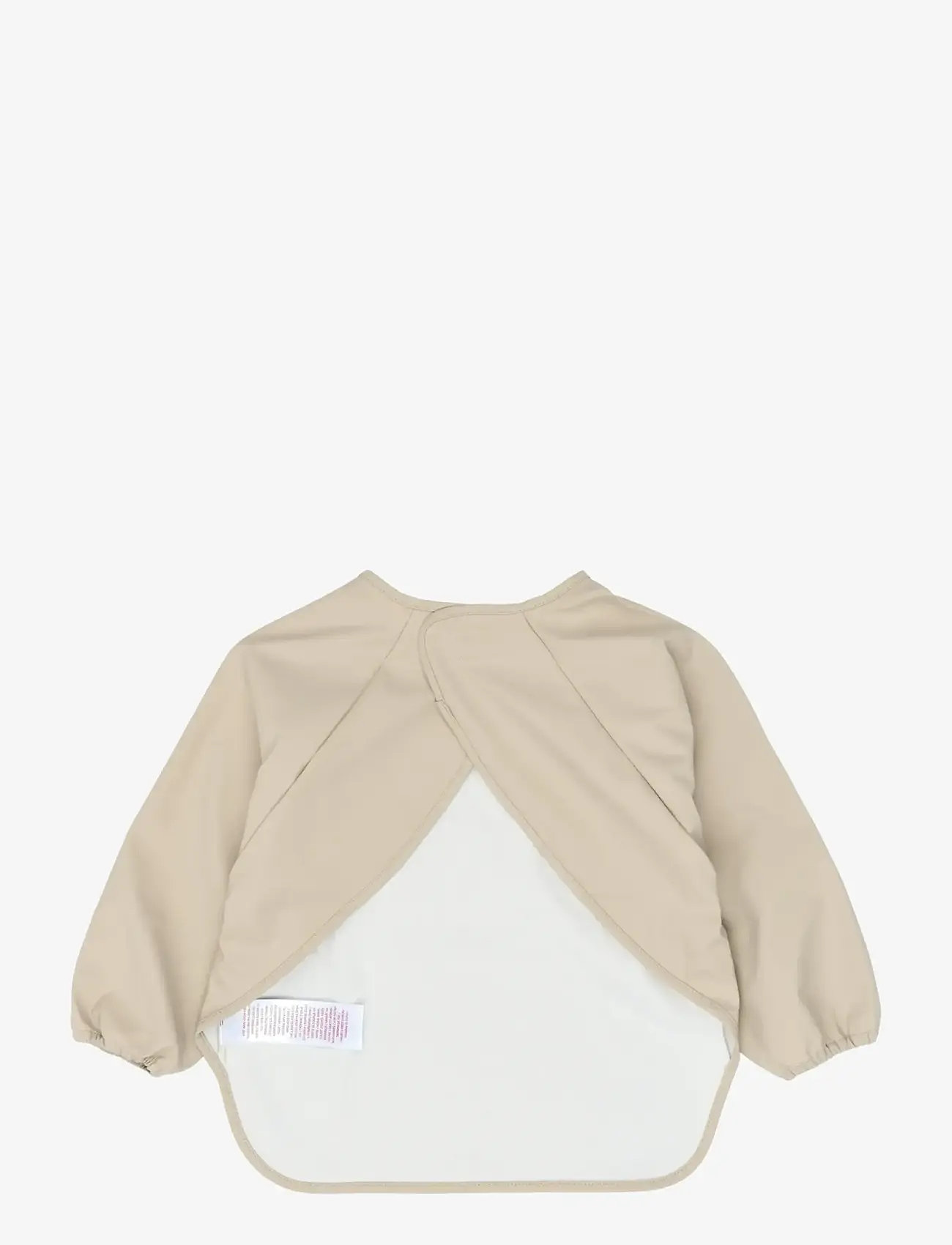 Fabelab - Sleeve Bib 2-pack - Little Flyers A - pikkade varrukatega pudipõll - oxford tan - 5