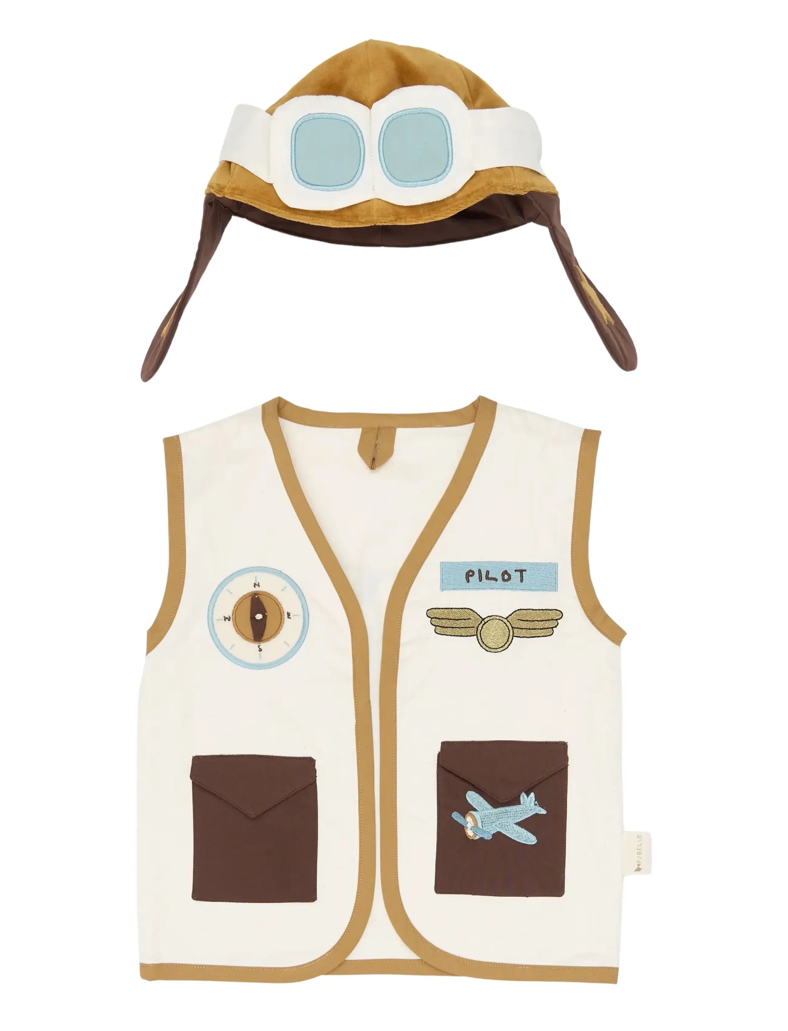 Fabelab Dress-up - Little Flyers - Pilot - Inspiration - SEEDPEARL / multi