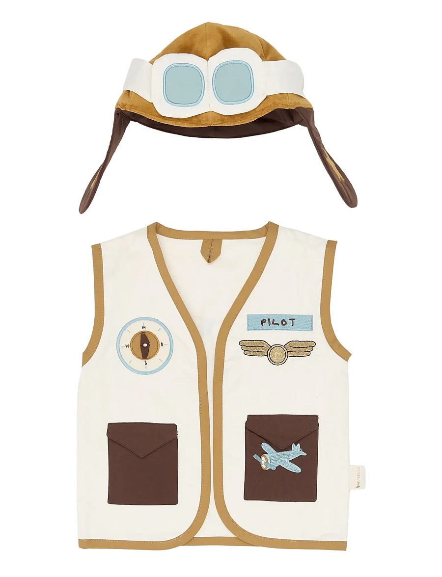 Fabelab - Dress-up - Little Flyers - Pilot - kostīmi - seedpearl - 1