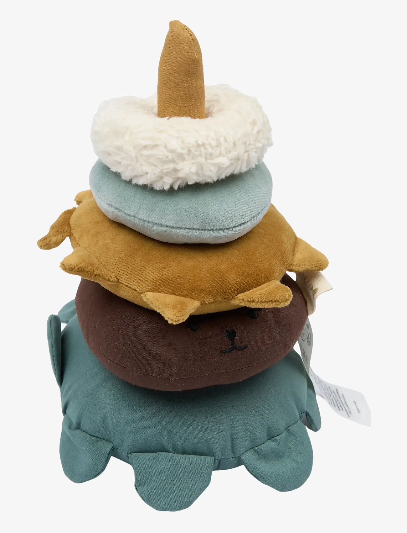 Fabelab - Fabric Stack Tower - Bear - stackable blocks - goblin blue - 2