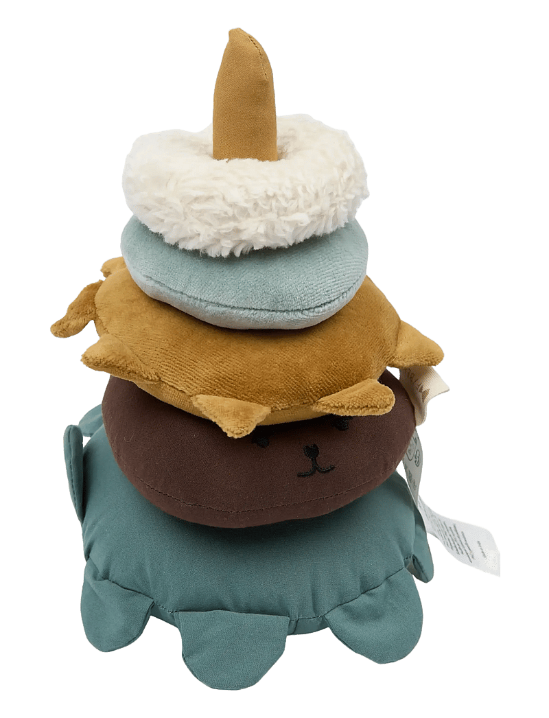 Fabelab - Fabric Stack Tower - Bear - stackable blocks - goblin blue - 2