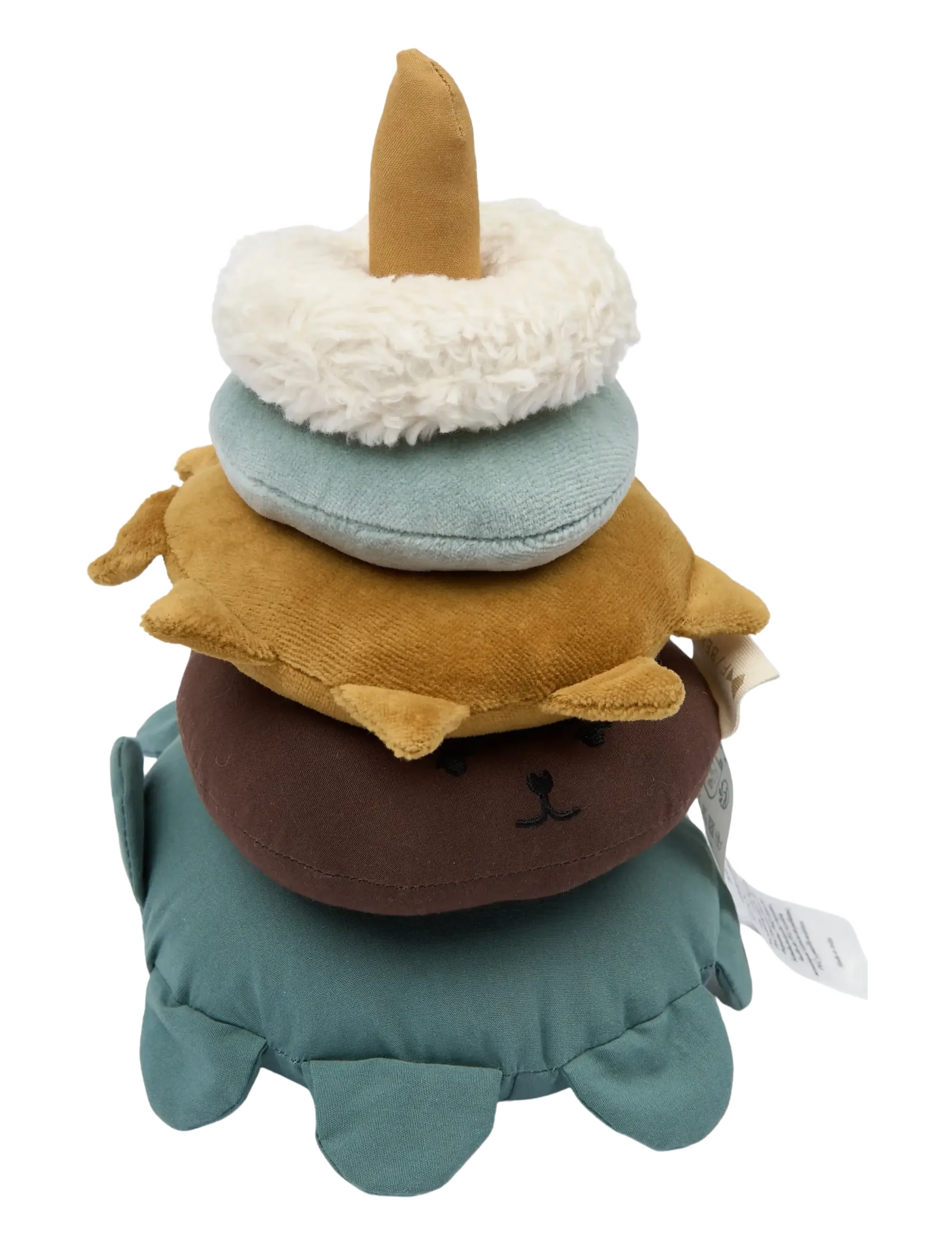 Fabelab - Fabric Stack Tower - Bear - stableklosser - goblin blue - 2