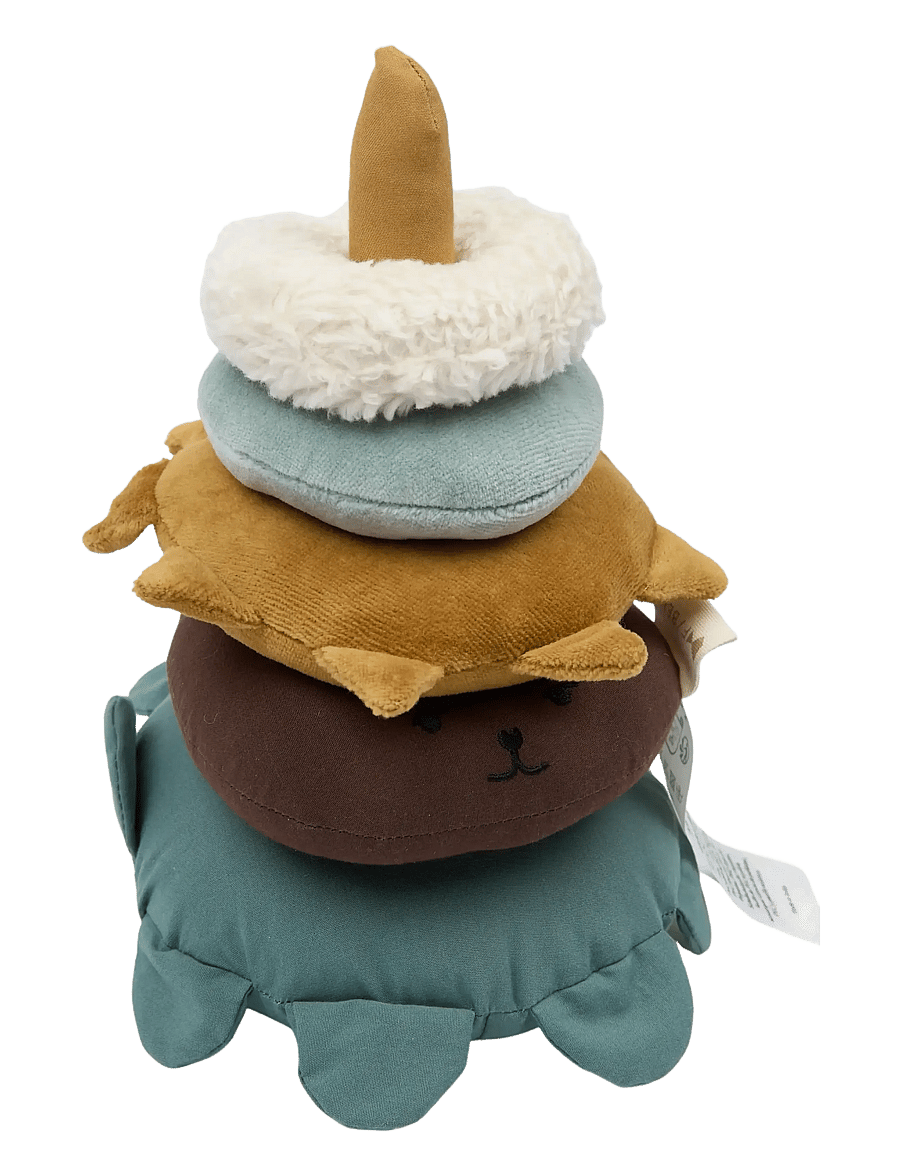 Fabelab - Fabric Stack Tower - Bear - stableklosser - goblin blue - 2