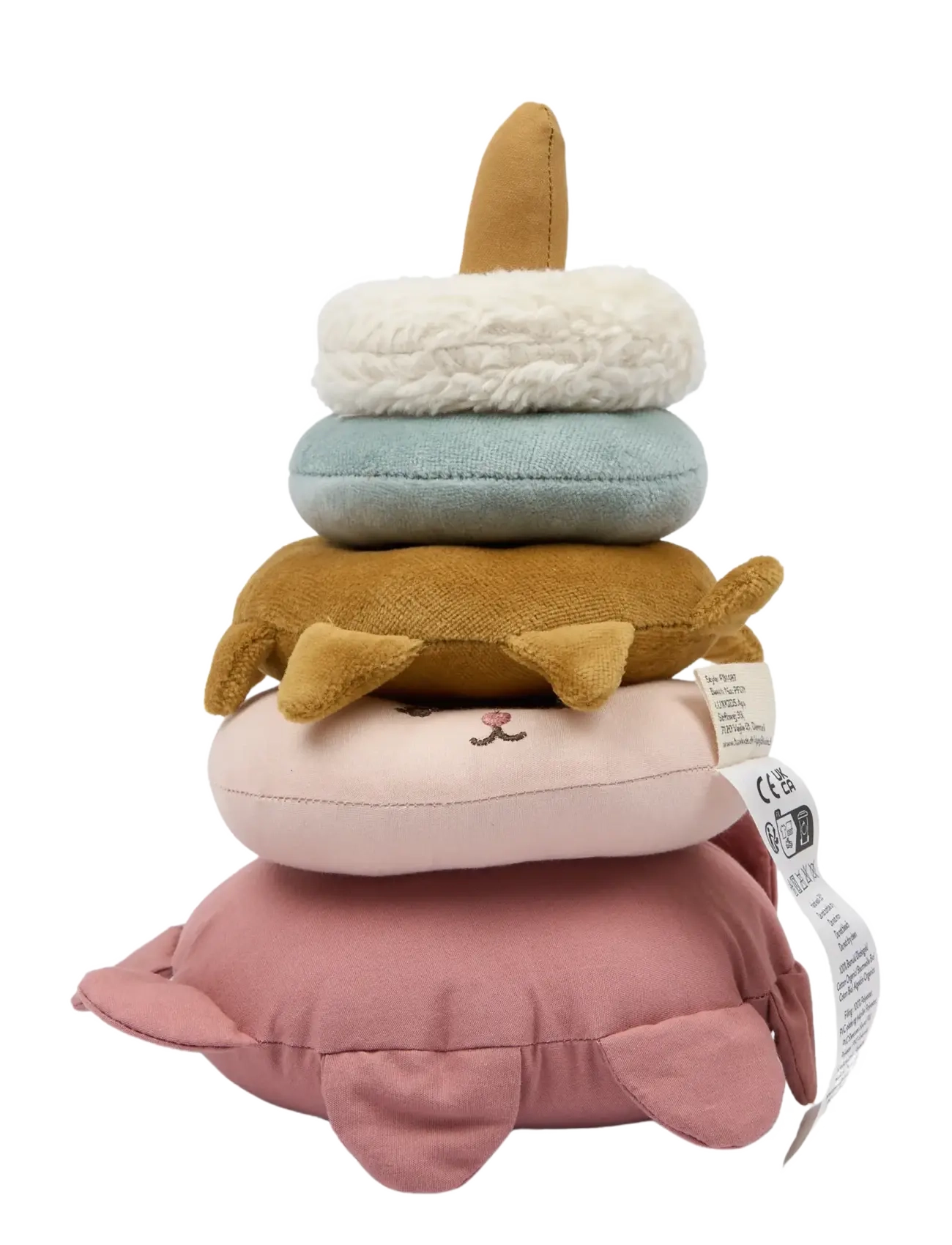 Fabelab Fabric Stack Tower - Bunny - Inspiration - ASH ROSE / multi