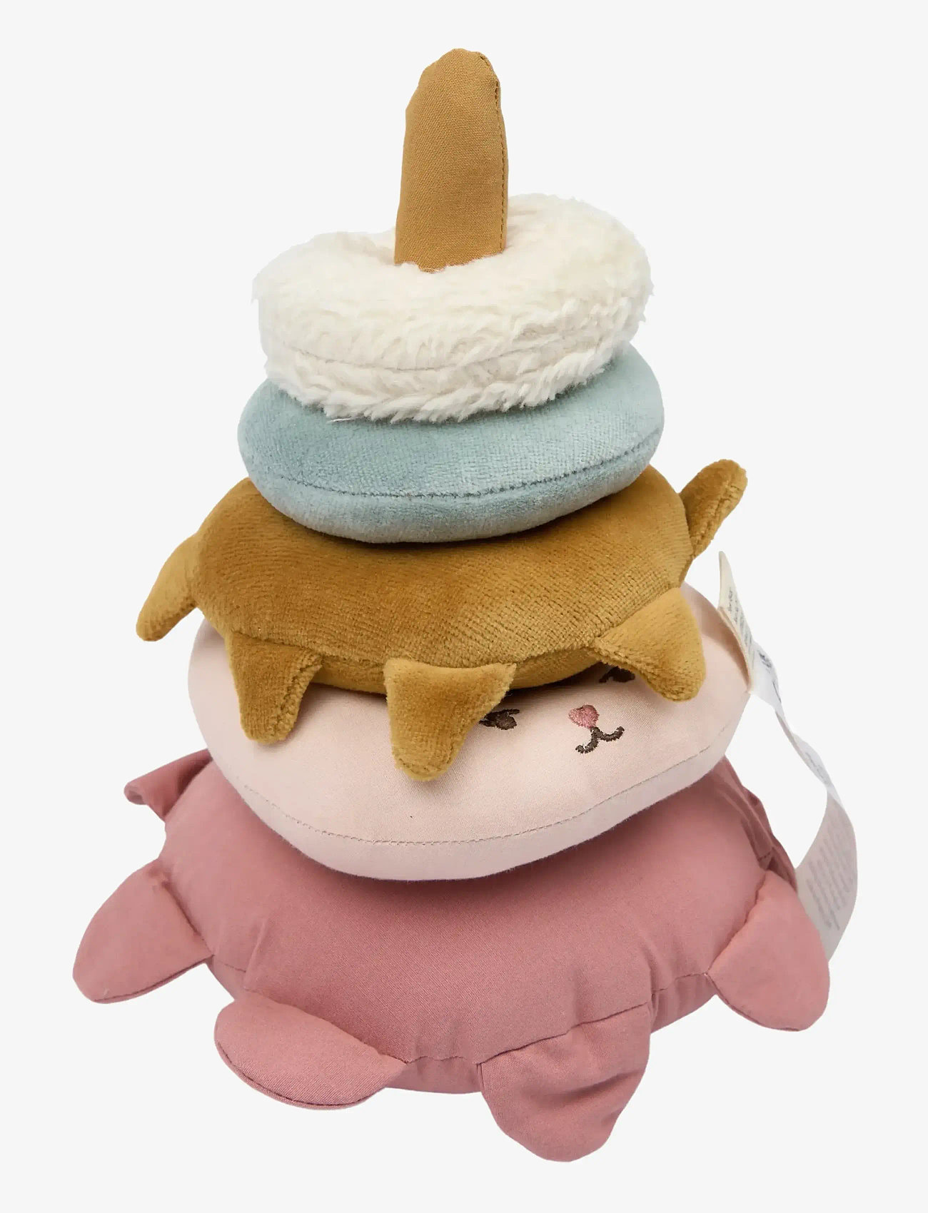 Fabelab - Fabric Stack Tower - Bunny - torniklotsid - ash rose - 2