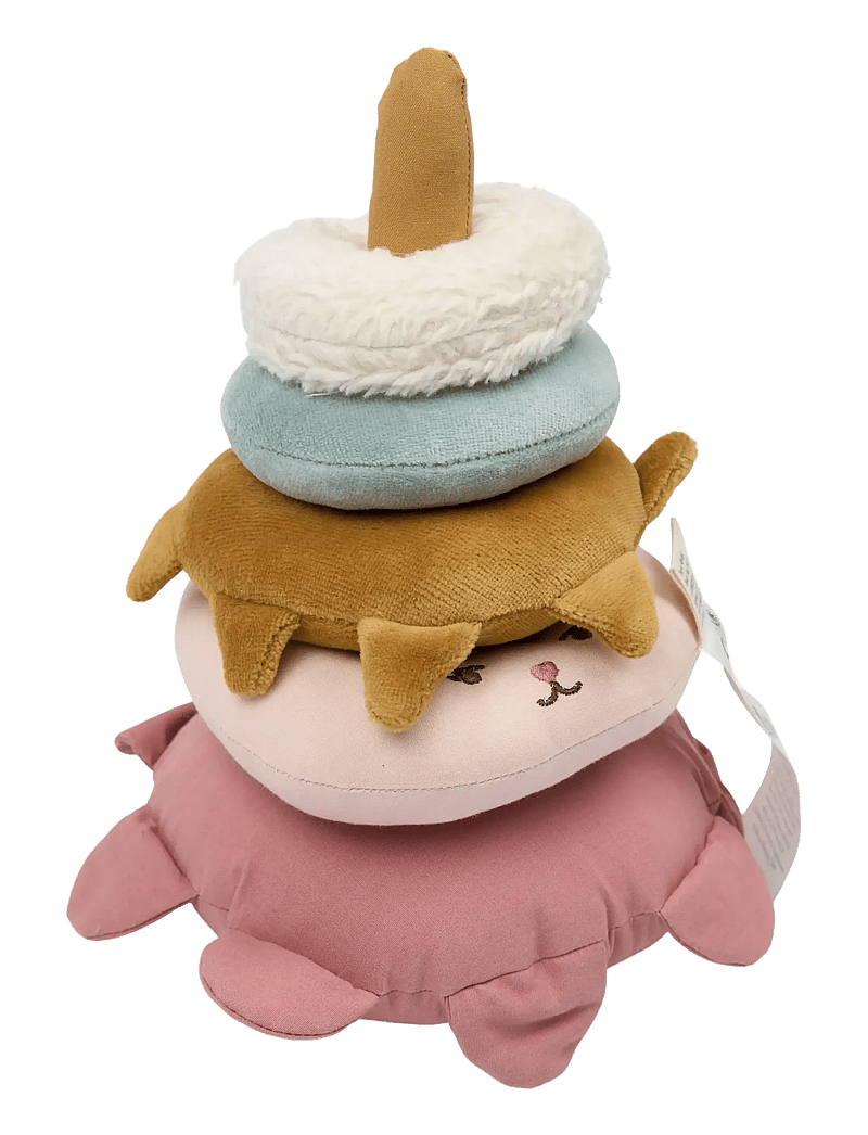 Fabelab - Fabric Stack Tower - Bunny - torniklotsid - ash rose - 2