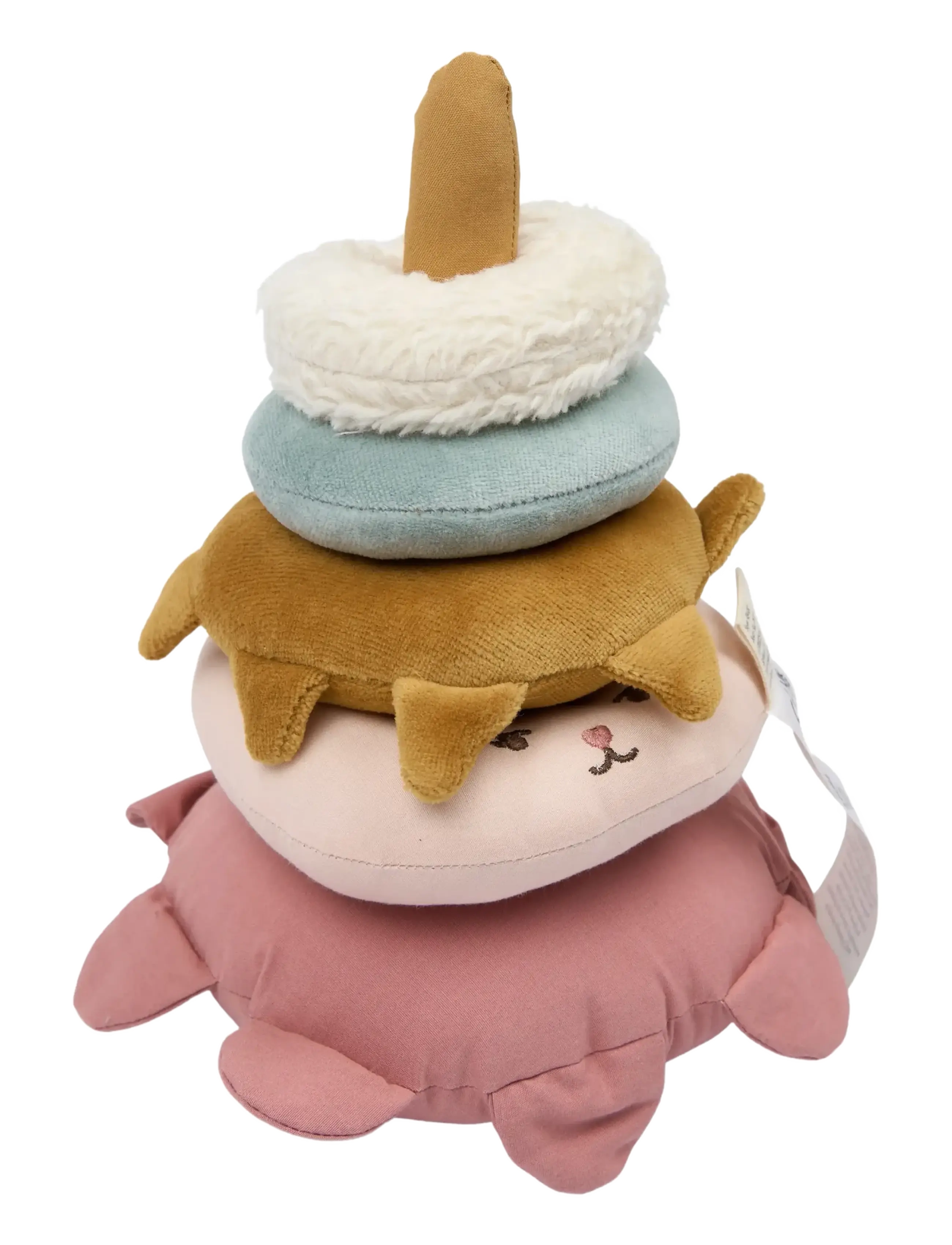Fabelab - Fabric Stack Tower - Bunny - stapelklötze - ash rose - 2