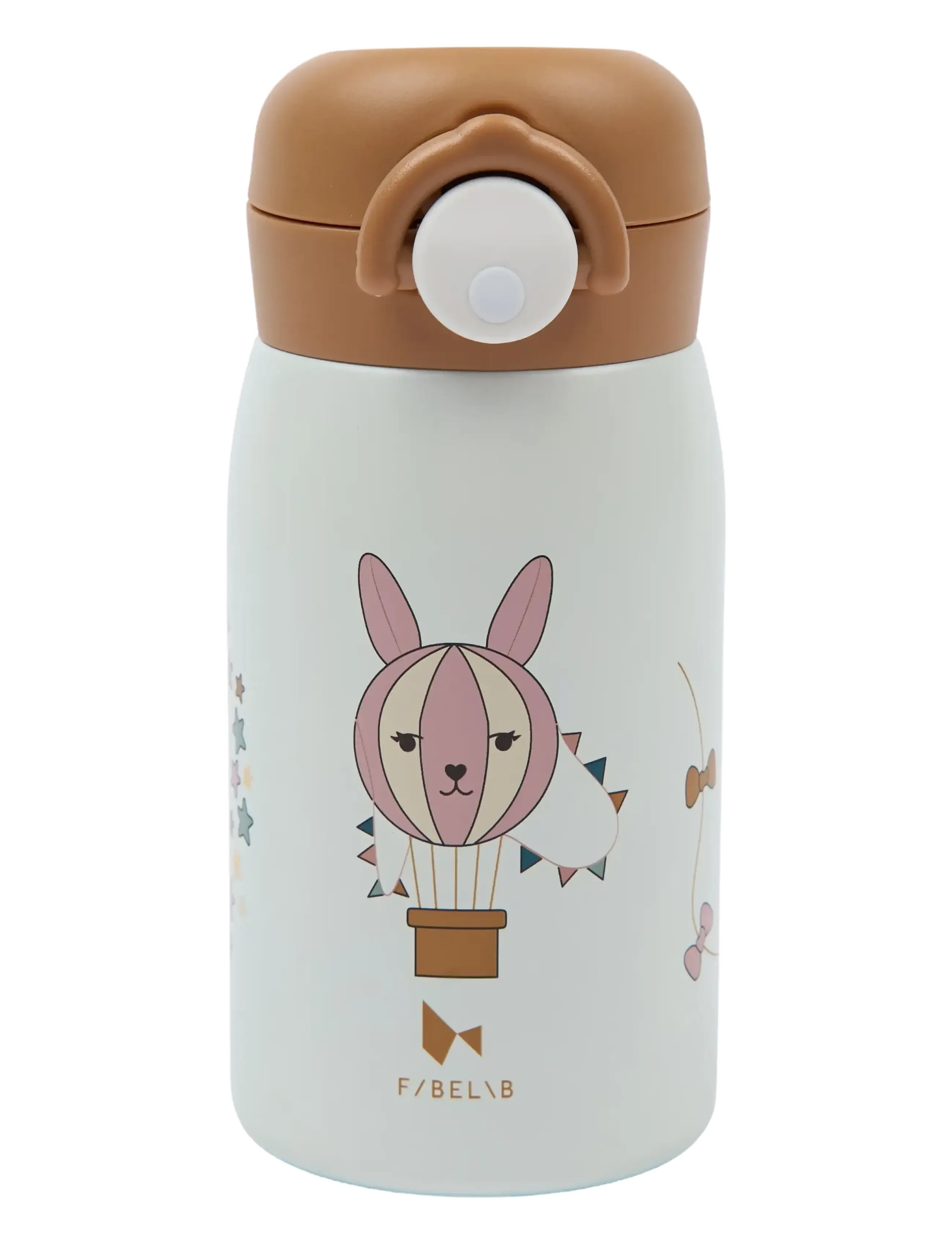 Fabelab - Water Bottle - Small - Little Flyer - Ūdens pudeles - whisper white - 1