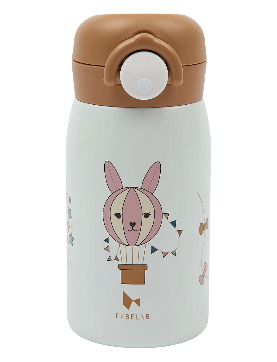 Fabelab - Water Bottle - Small - Little Flyer - Ūdens pudeles - whisper white - 1