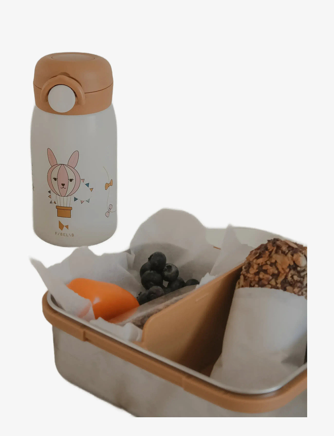 Fabelab - Water Bottle - Small - Little Flyer - veepudelid - whisper white - 5