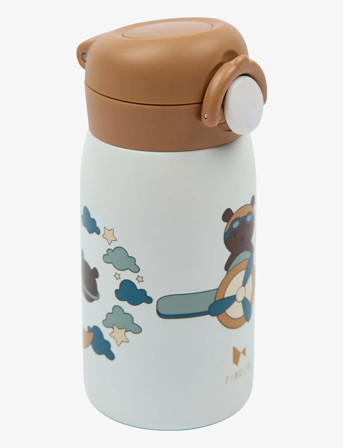 Fabelab - Water Bottle - Small - Little Flyer - veepudelid - whisper white - 0