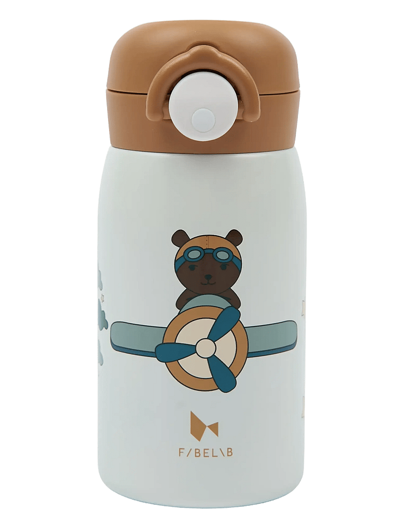 Fabelab - Water Bottle - Small - Little Flyer - veepudelid - whisper white - 1
