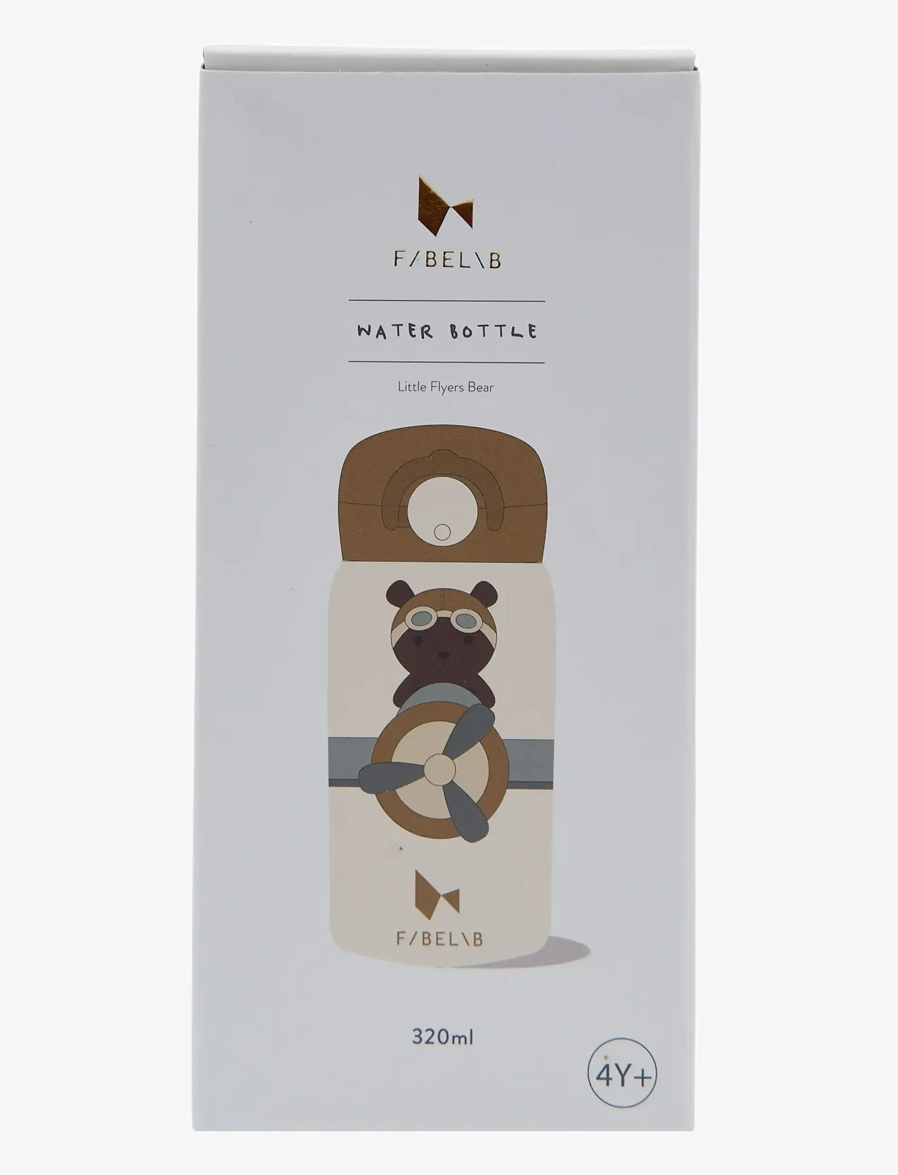 Fabelab - Water Bottle - Small - Little Flyer - veepudelid - whisper white - 4