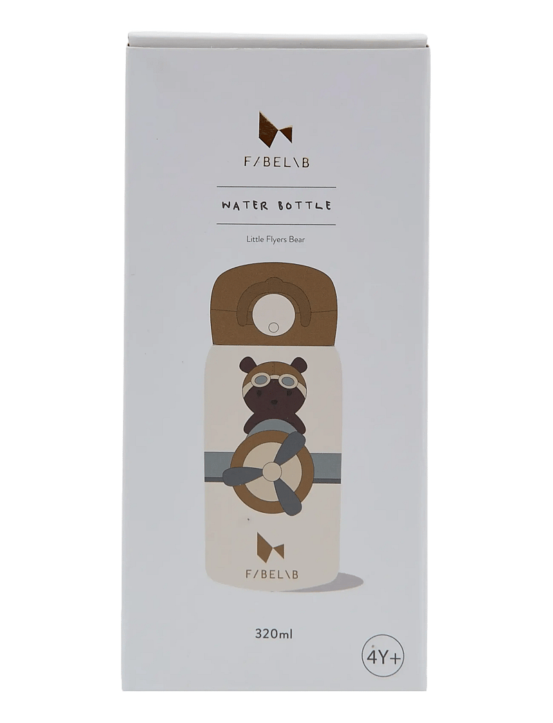 Fabelab - Water Bottle - Small - Little Flyer - veepudelid - whisper white - 4