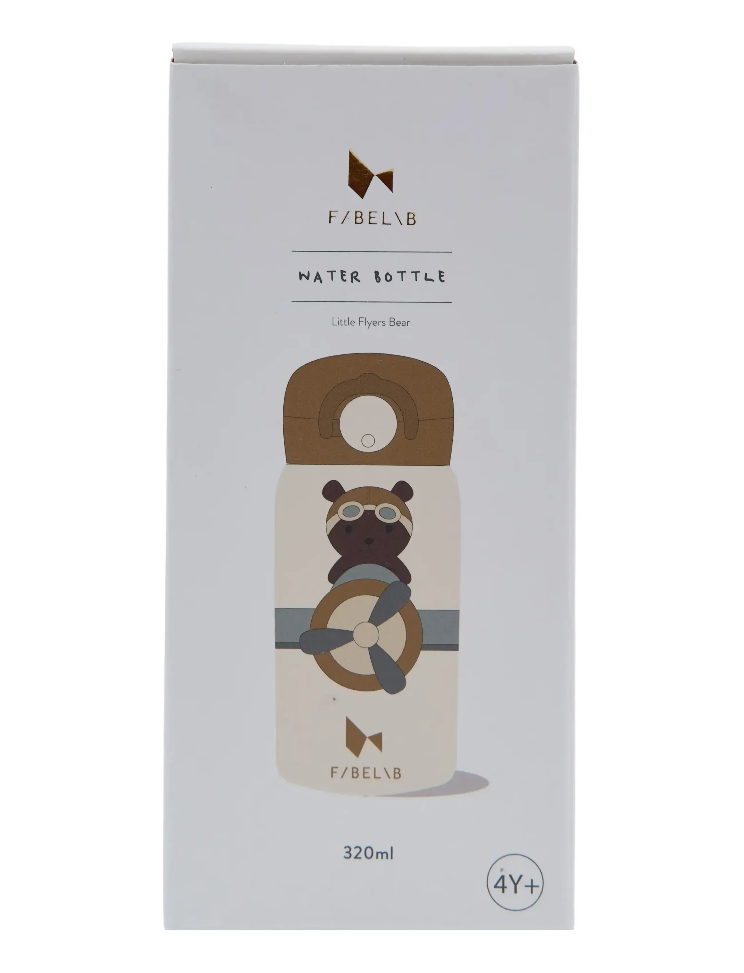 Fabelab - Water Bottle - Small - Little Flyer - veepudelid - whisper white - 4