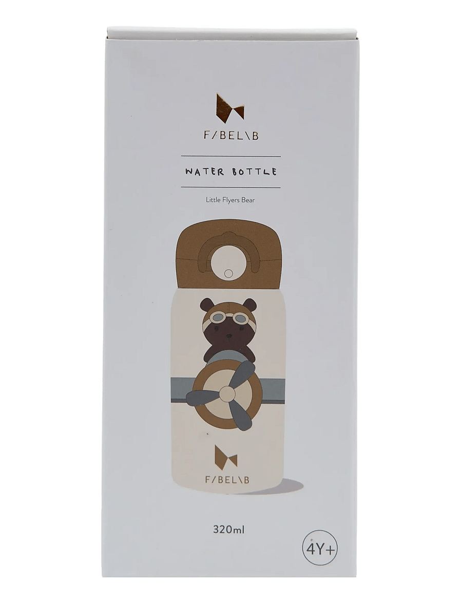 Fabelab - Water Bottle - Small - Little Flyer - veepudelid - whisper white - 4
