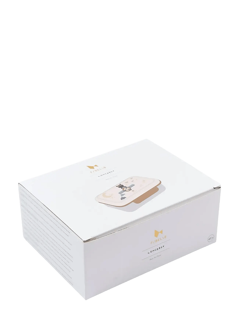 Fabelab - Lunch Box - Bear Air Plane - lunch boxes - whisper white - 5
