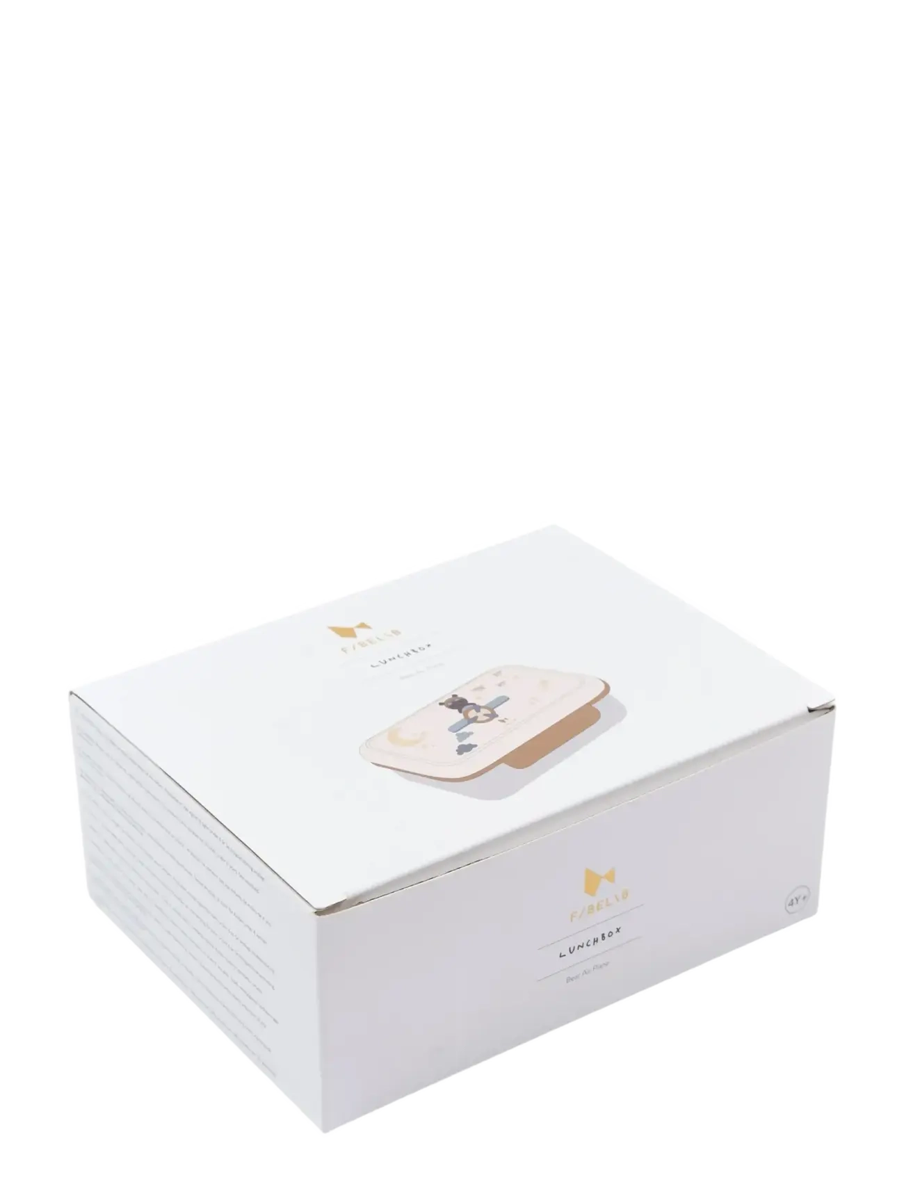 Fabelab - Lunch Box - Bear Air Plane - brotdosen - whisper white - 5