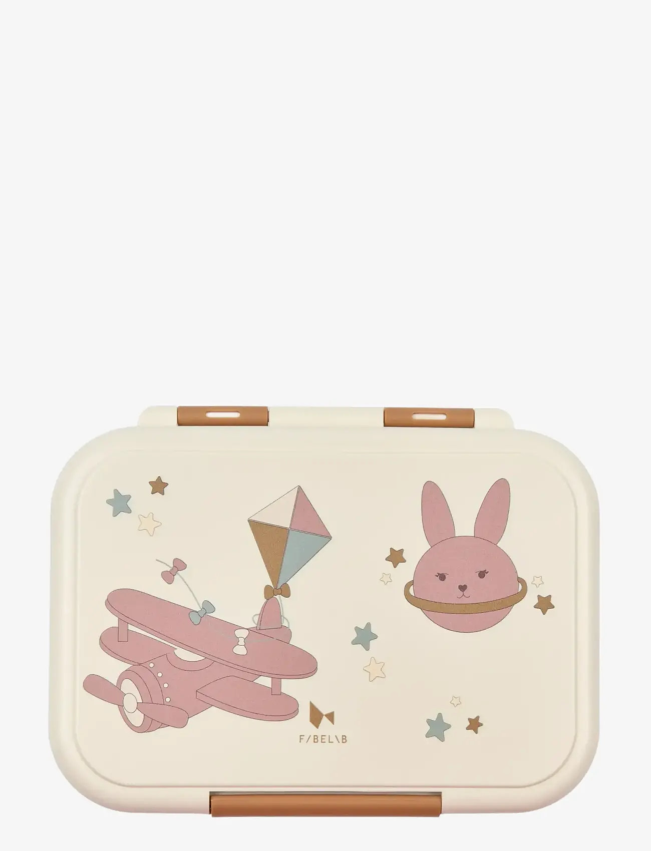 Fabelab - Lunch Box - Bunny Air Plane - lõunasöögikarbid - whisper white - 4