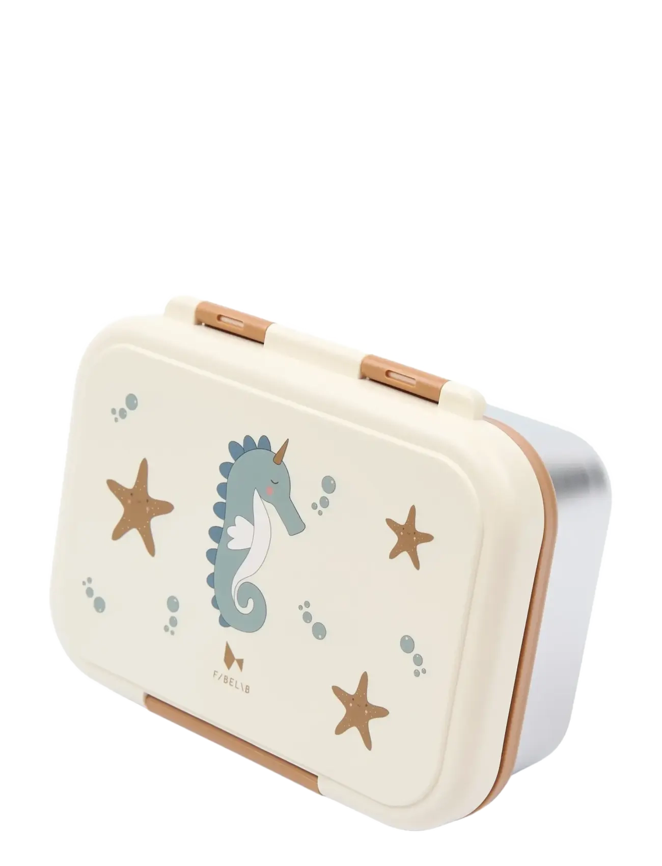 Fabelab Lunch Box Under The Sea, One Size, Meal Time, Mehrfarbig/gemustert - Boxes, Kinder
