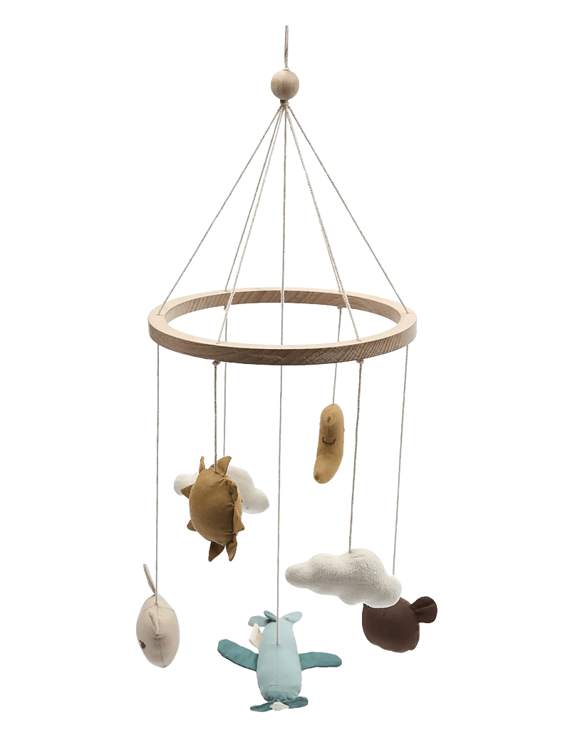 Fabelab - Crib Mobile - In The Air Blue - baby mobiles - goblin blue - 1
