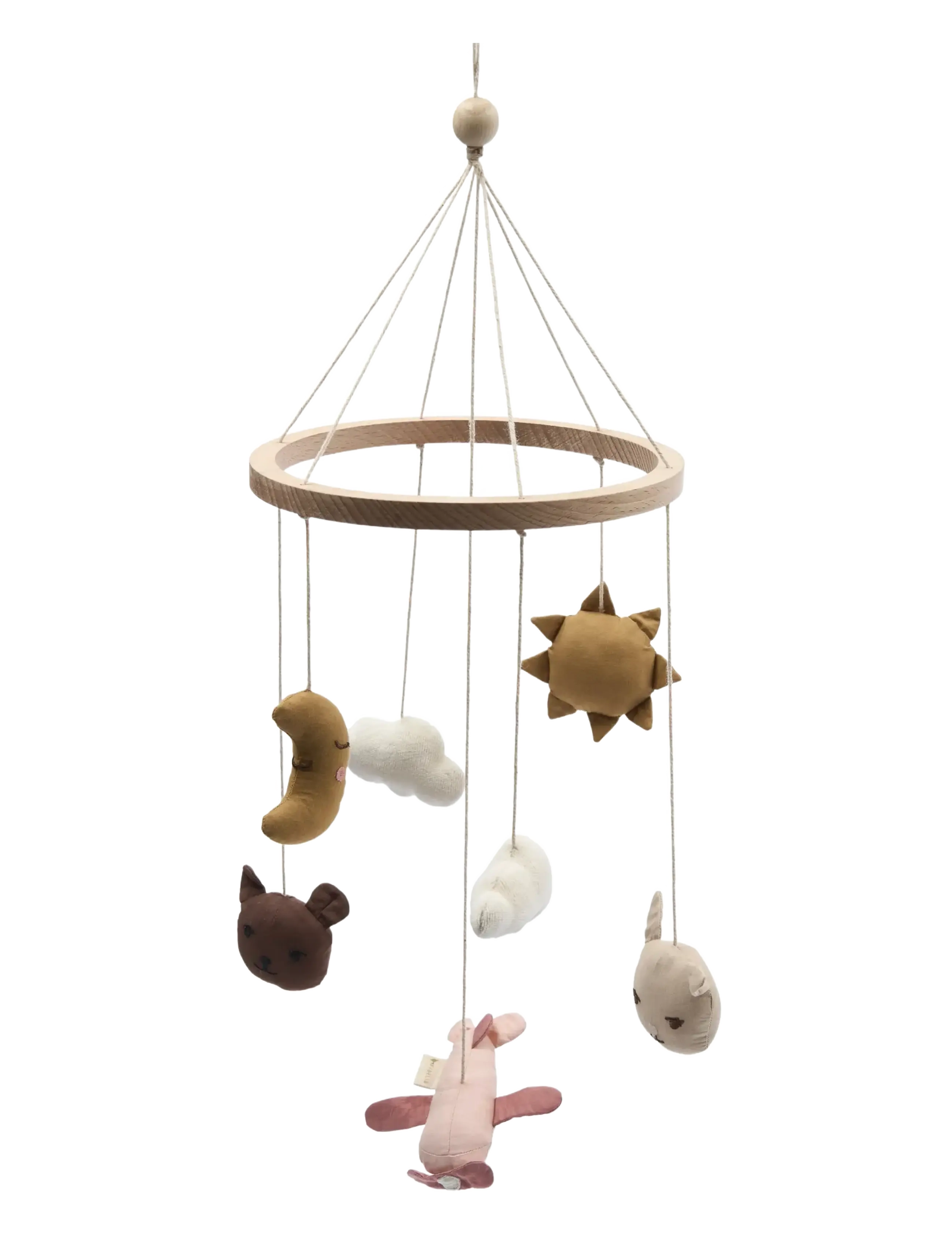 Fabelab Crib Mobile - In The Air Rose - Babyprodukter - ASH ROSE / pink/rose