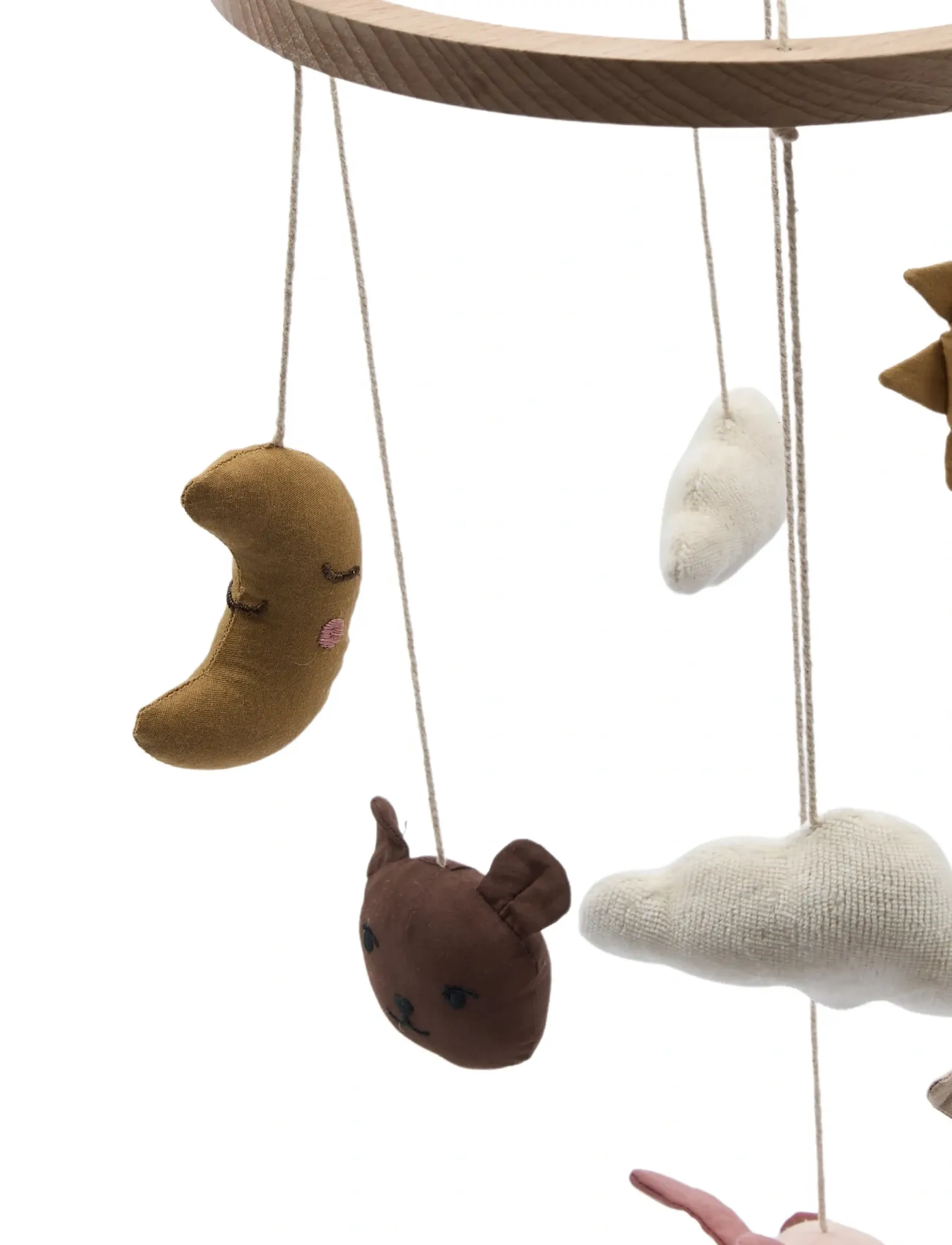 Fabelab - Crib Mobile - In The Air Rose - sängmobiler - ash rose - 4
