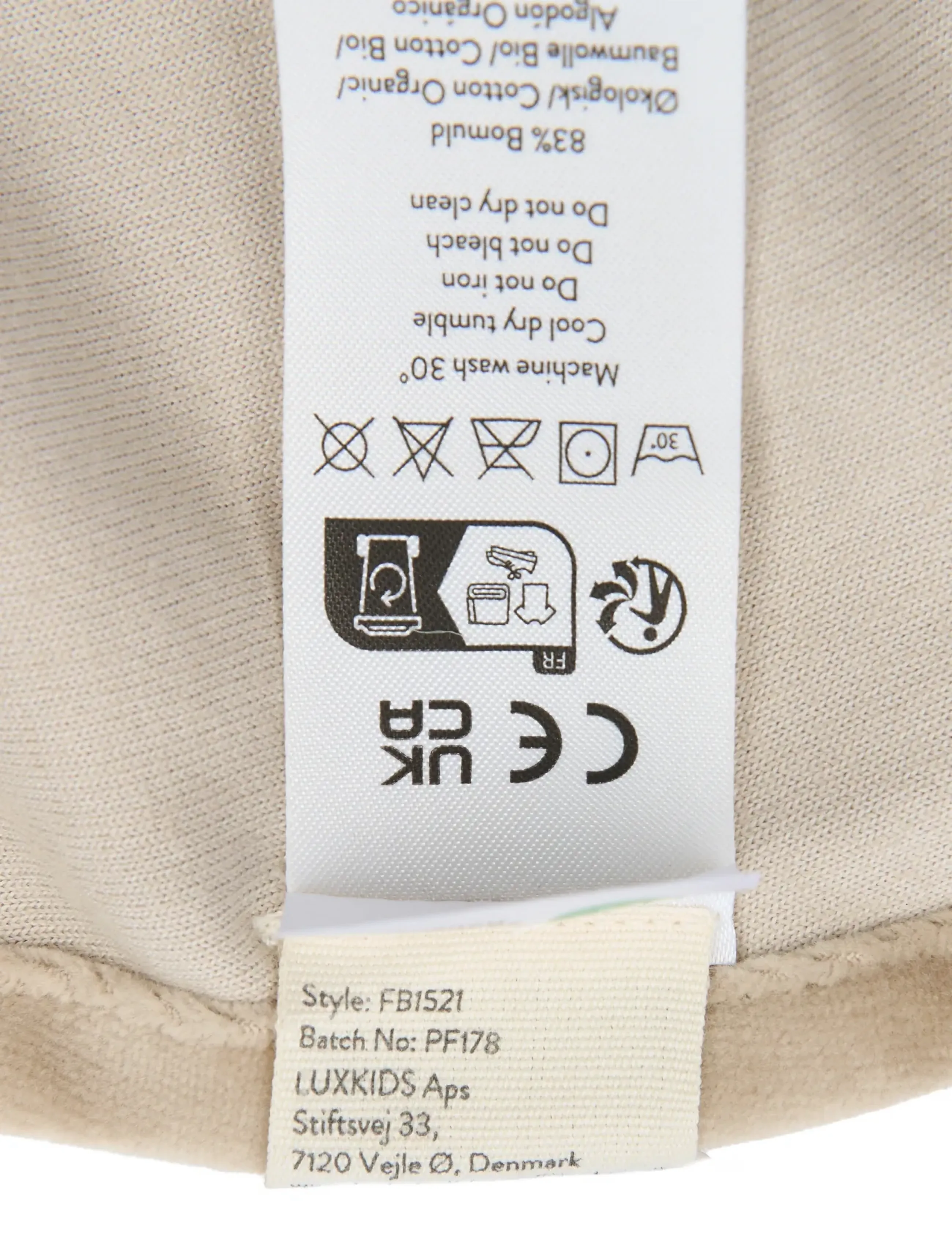 Fabelab - Cuddler - Elephant - snuttefiltar - oxford tan - 3