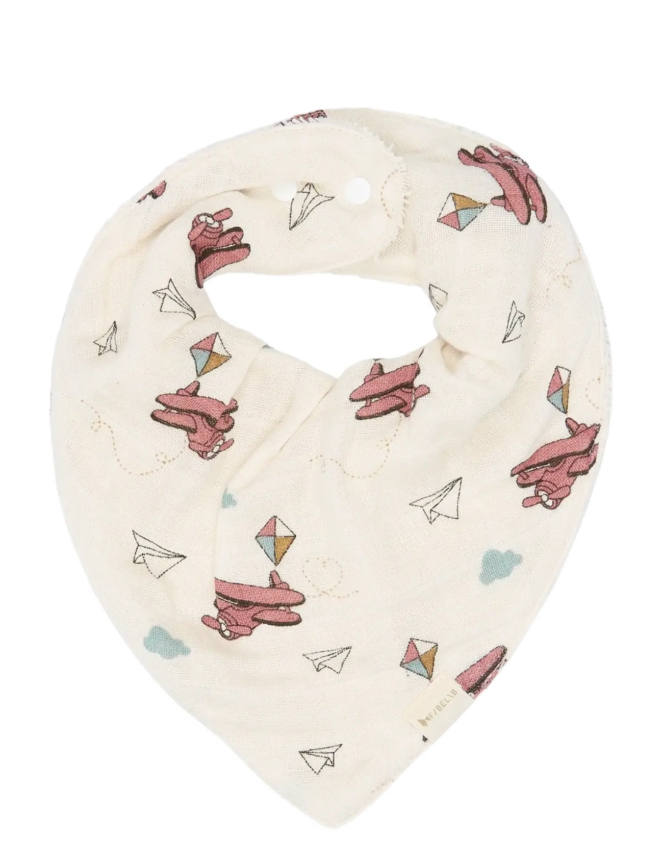 Fabelab - Bandana Bib 3-pack - Air Plane Rose - lätzchen - ash rose - 3