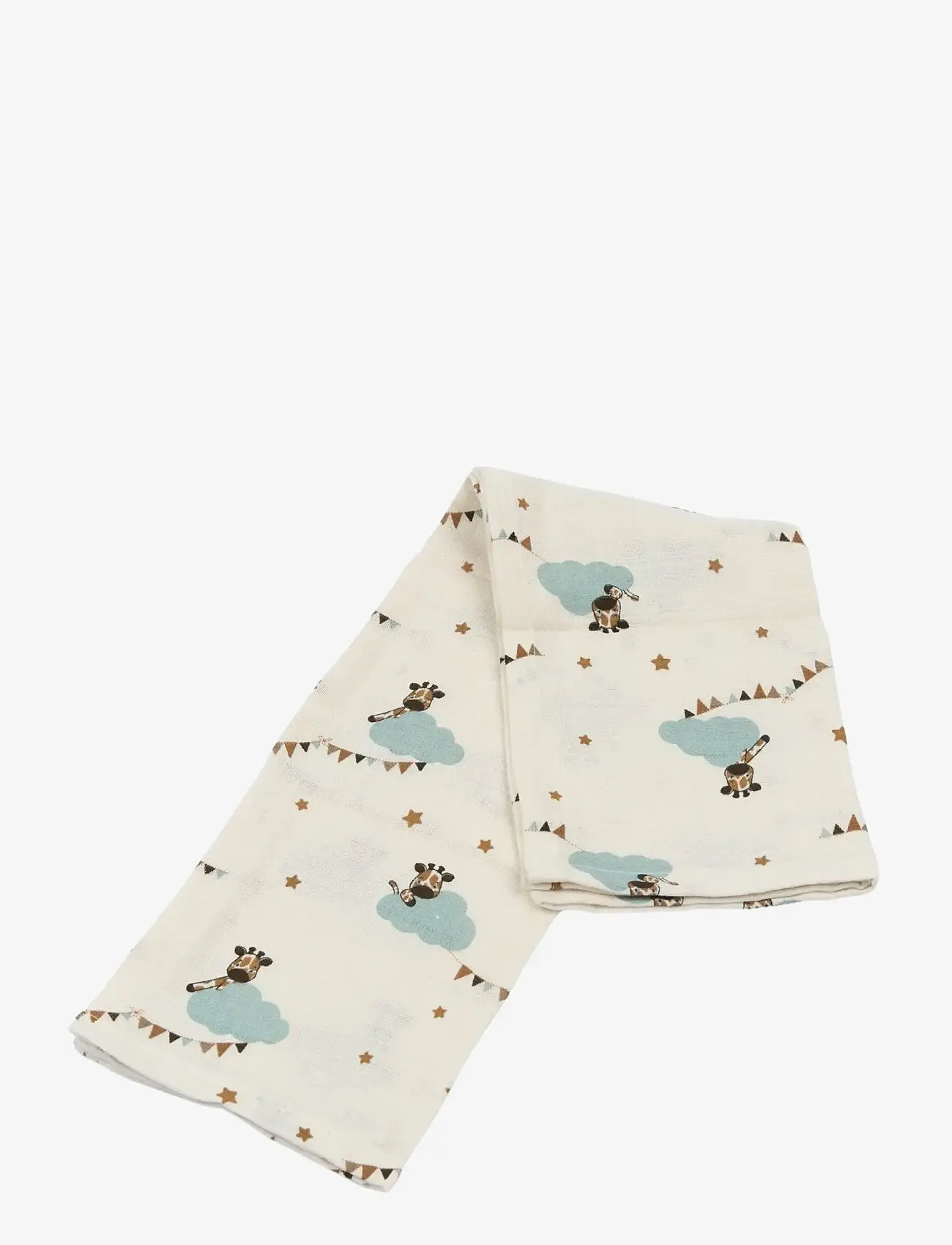 Fabelab - Muslin Cloth 4-pack - Giraffe On Th - musselinklude - wood thrush - 3