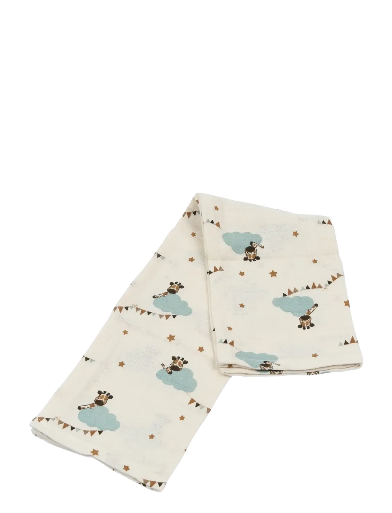 Fabelab - Muslin Cloth 4-pack - Giraffe On Th - muslindukar - wood thrush - 3