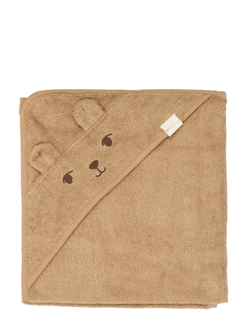 Fabelab - Towel - Bear - rätikud - tobacco brown - 2
