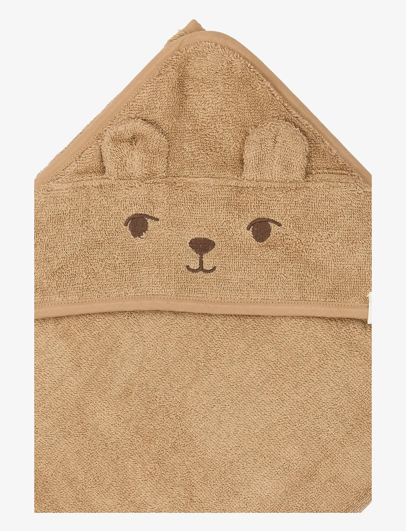 Fabelab - Towel - Bear - rätikud - tobacco brown - 4