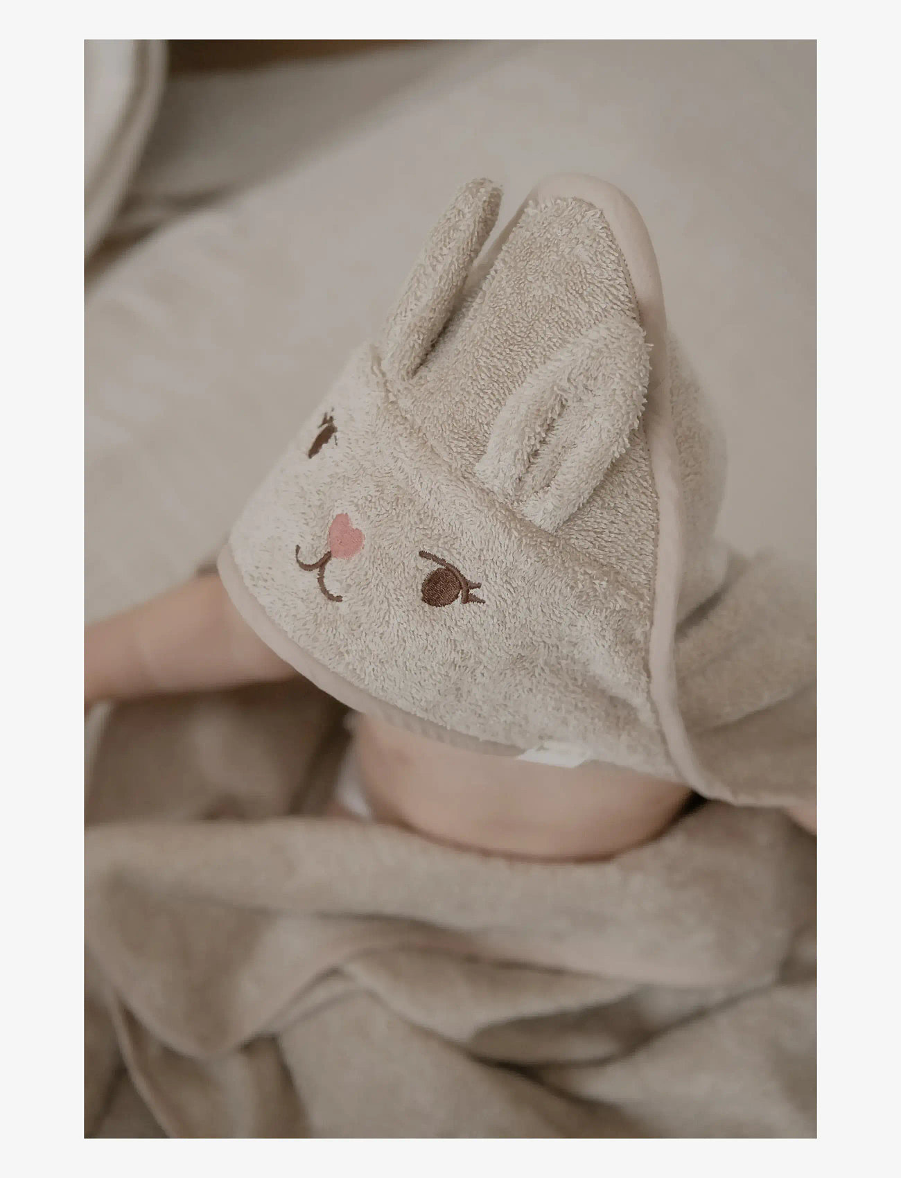 Fabelab - Towel - Bunny - rätikud - oxford tan - 5