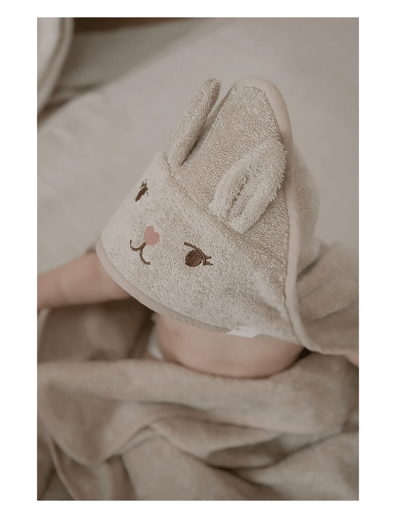 Fabelab - Towel - Bunny - rätikud - oxford tan - 5