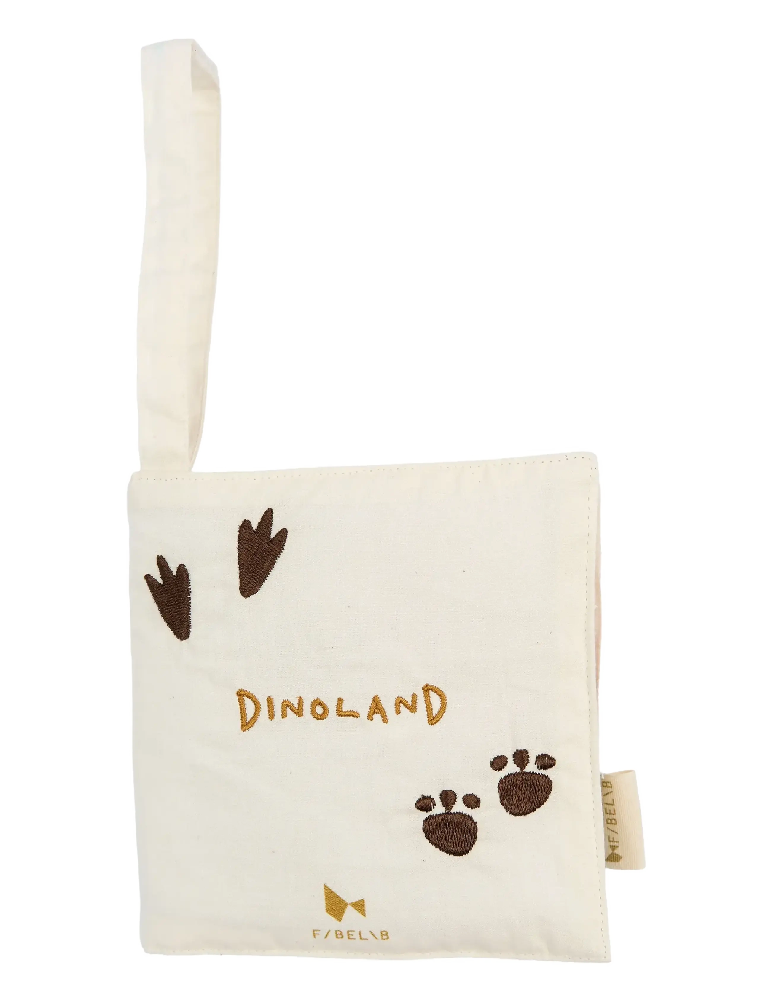 Fabelab Fabric Book - Dinoland - Spielzeug - SEEDPEARL / cream