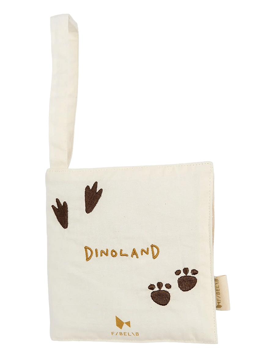 Fabelab - Fabric Book - Dinoland - seedpearl - 0
