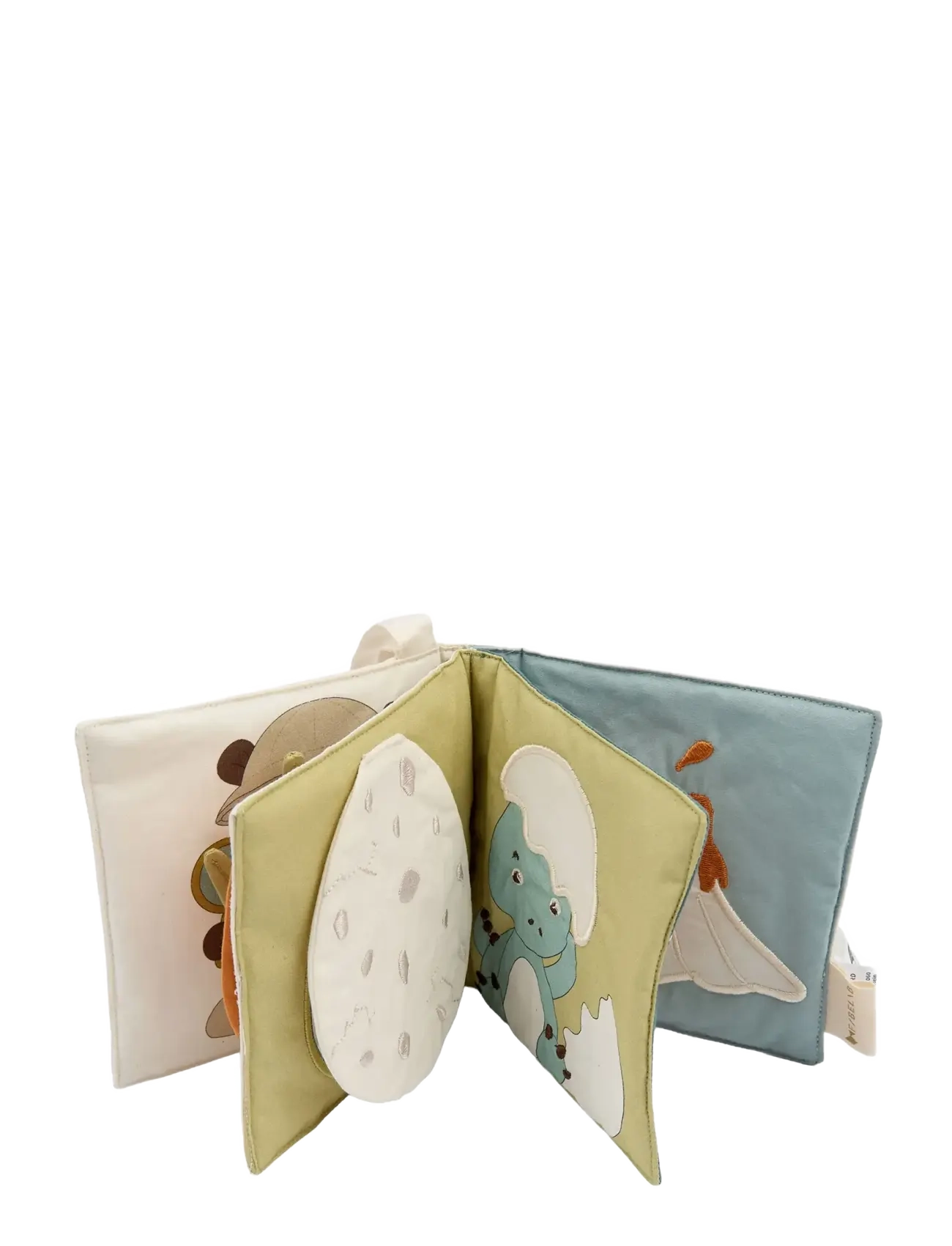 Fabelab - Fabric Book - Dinoland - seedpearl - 1