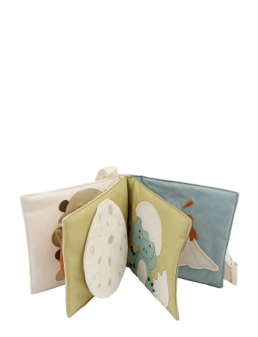 Fabelab - Fabric Book - Dinoland - seedpearl - 1