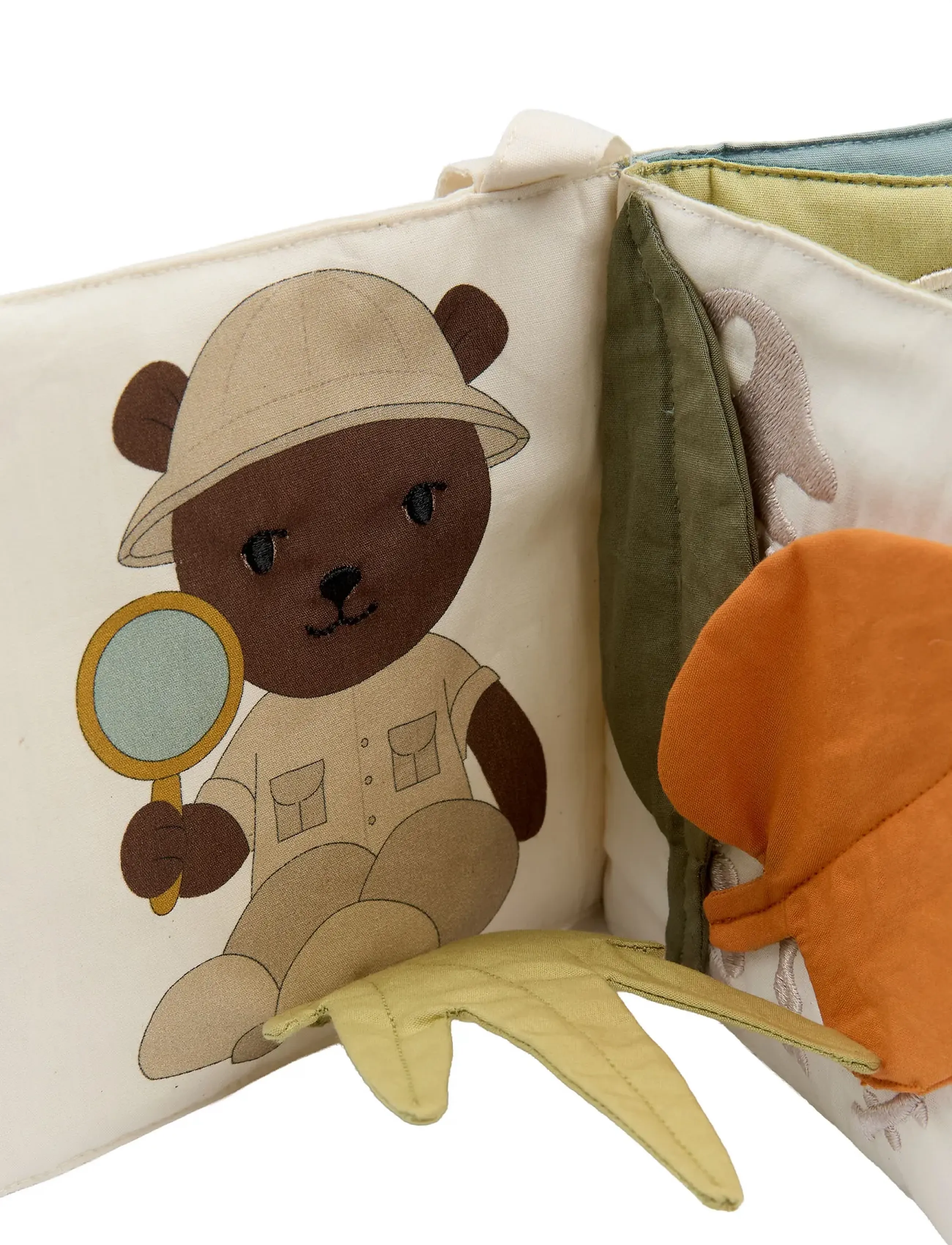 Fabelab - Fabric Book - Dinoland - interaktiva leksaker - seedpearl - 5