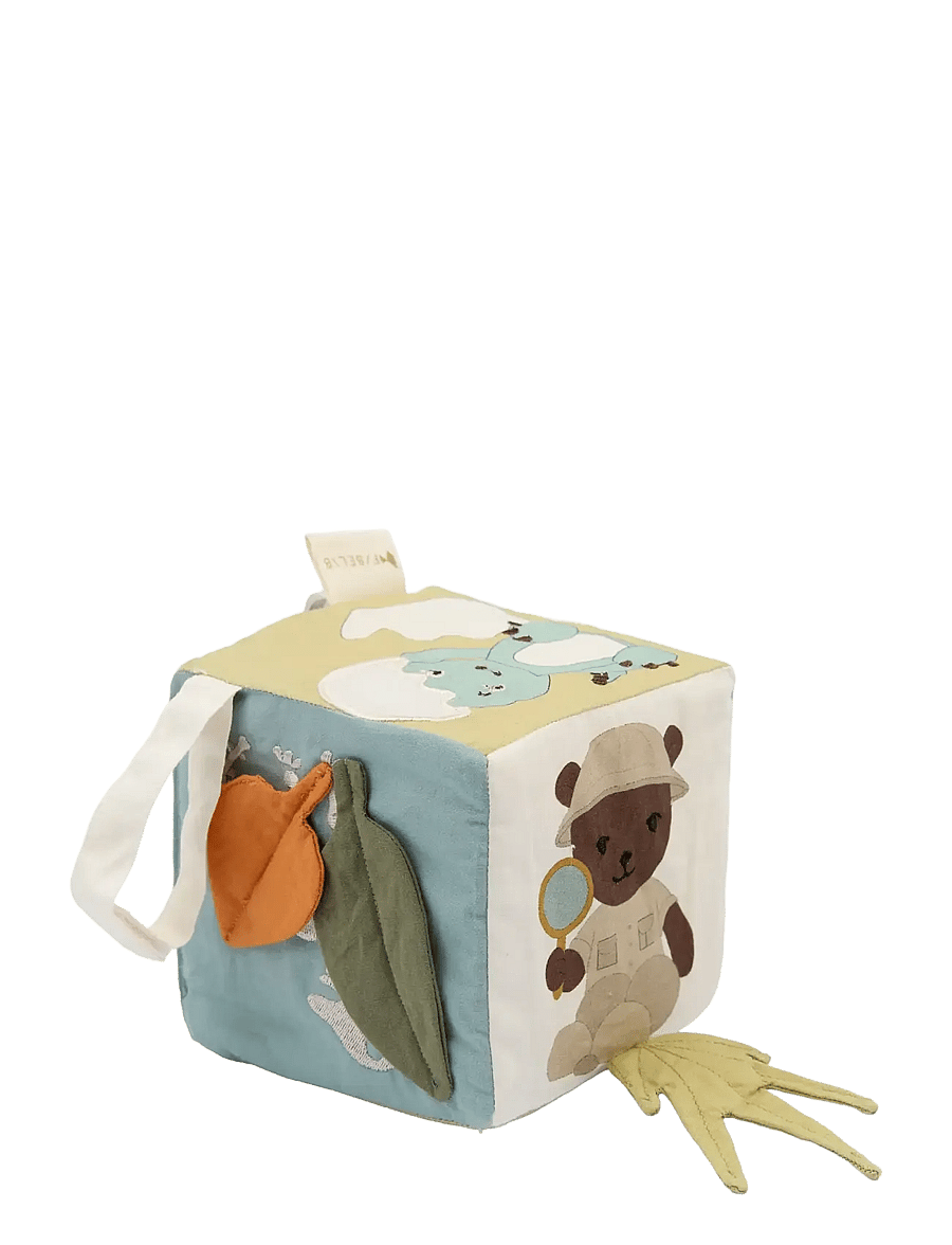 Fabelab - Fabric Cube - Dinoland - seedpearl - 0