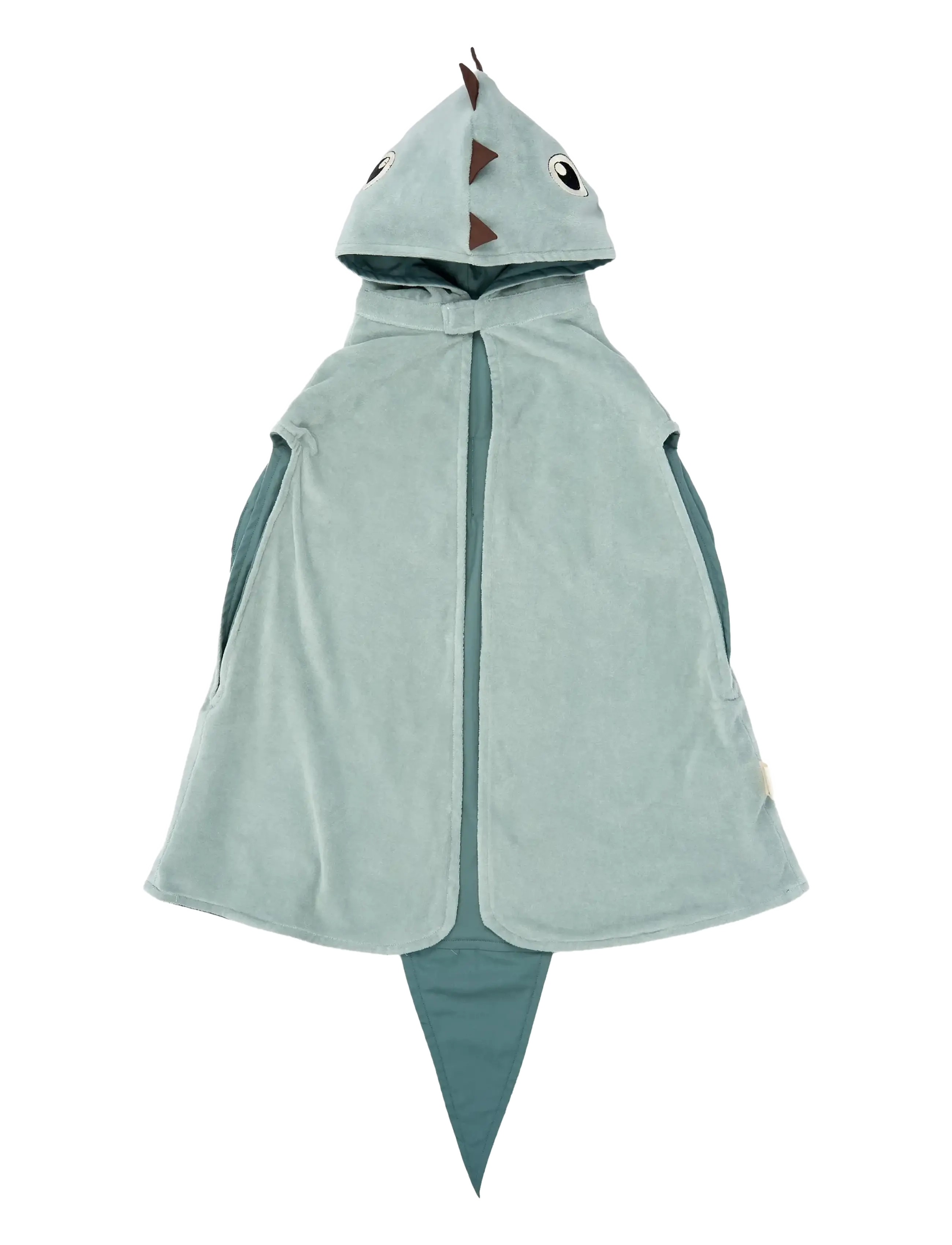 Fabelab Dress-up - Dino Cape - Blue - Spielzeug - SLATE / blue