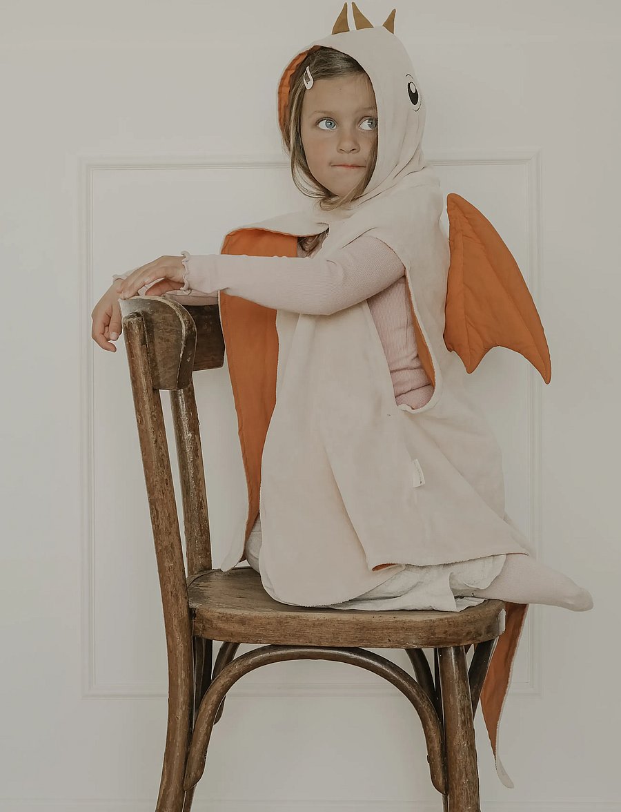 Fabelab - Dress-up - Dino Cape - Rose - kostumer - peach whip - 0