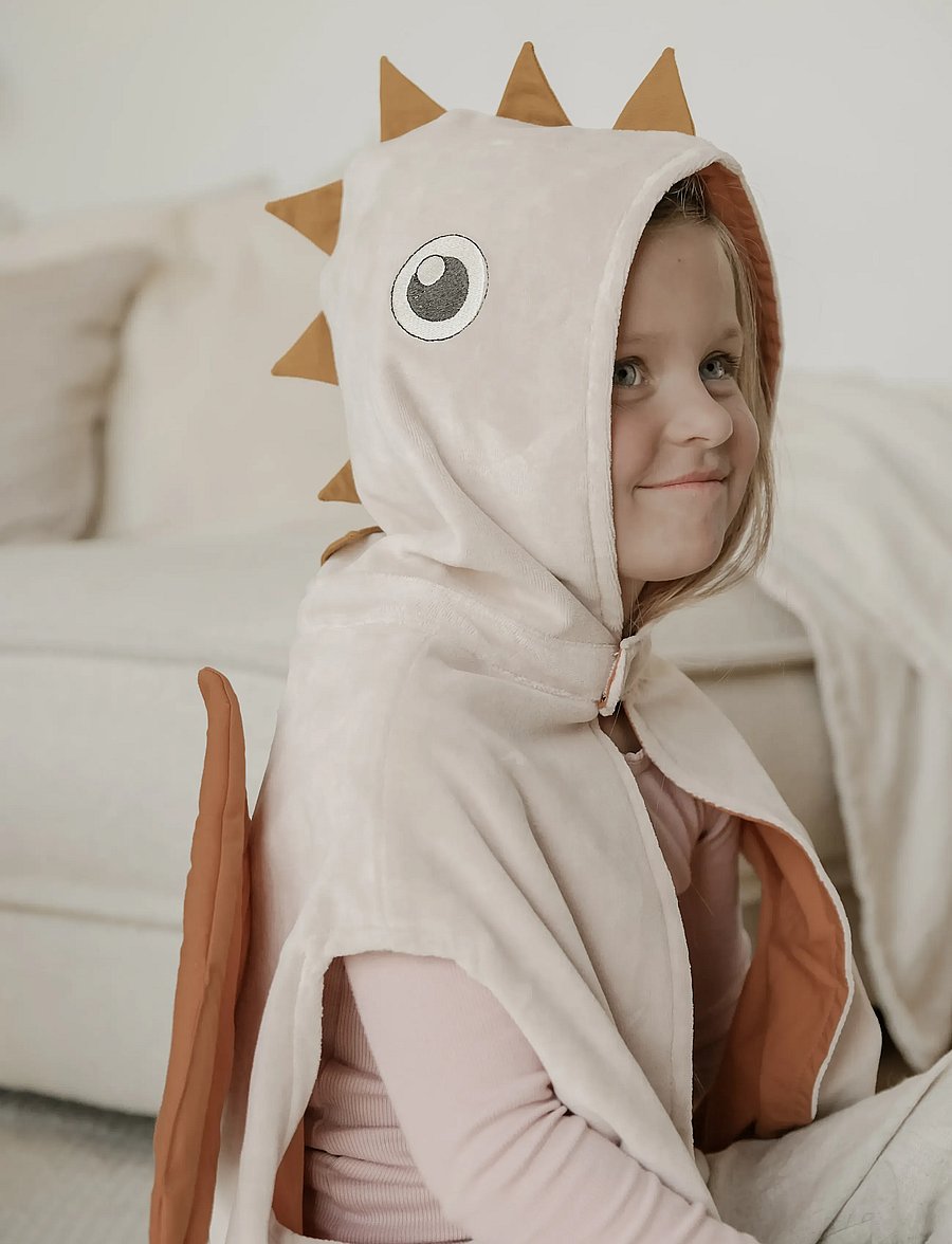 Fabelab - Dress-up - Dino Cape - Rose - kostumer - peach whip - 3