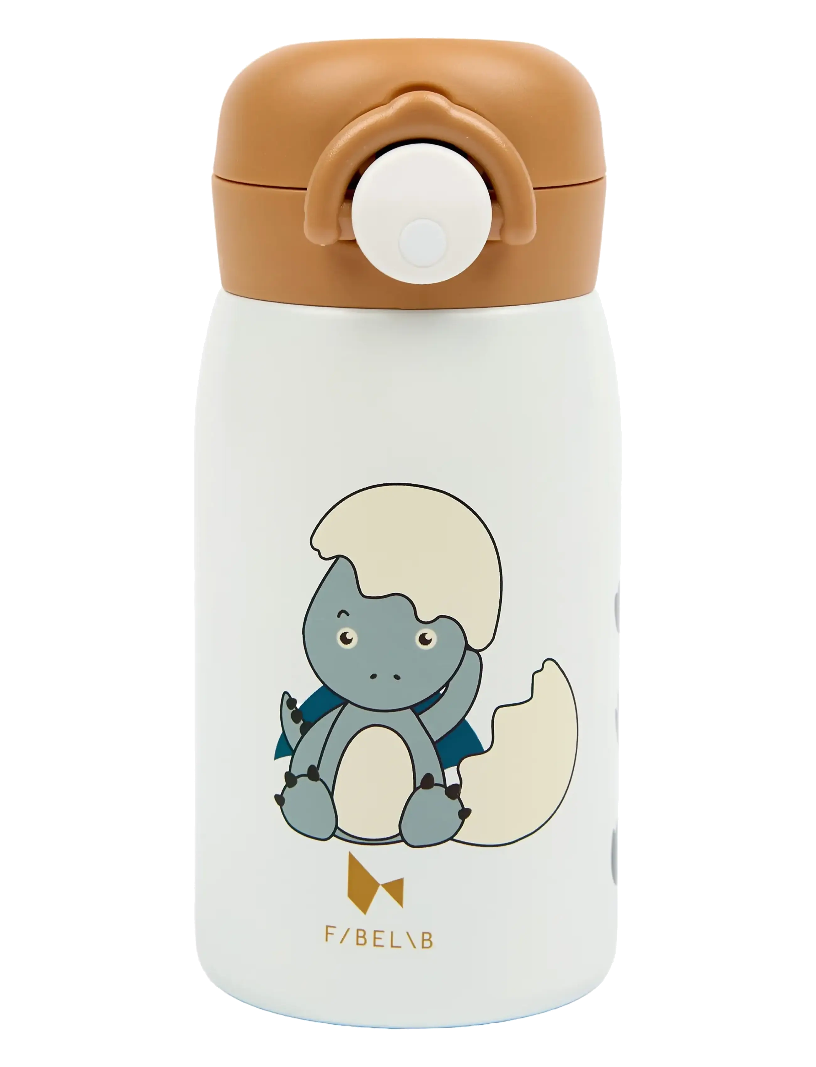 Fabelab Water Bottle Small Dinoland Blau,,,Weiß Gr.ONE SIZE